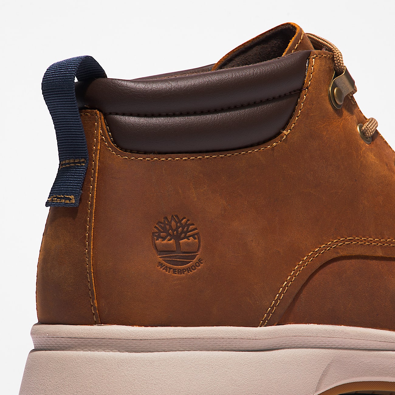 Mens GreenStride Atwells Ave Waterproof Chukka Boot TBL Rust FullGrain ALT7