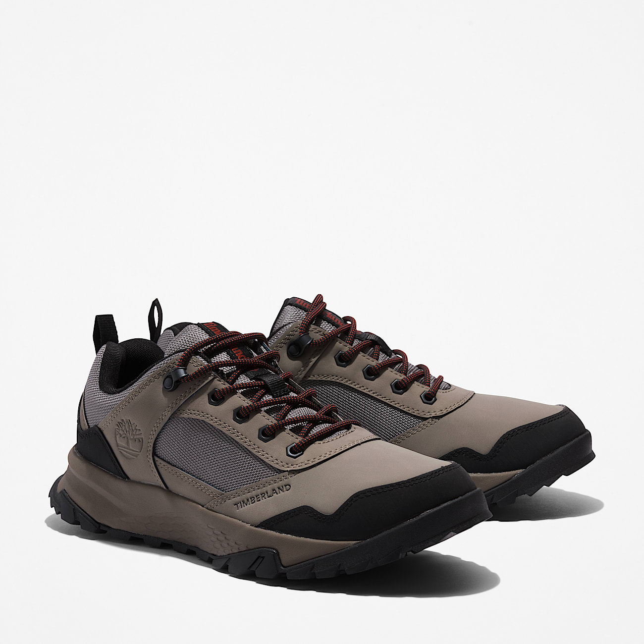 Mens Lincoln Peak Lite Hiking Shoe TBL Medium Grey Leather ALT4