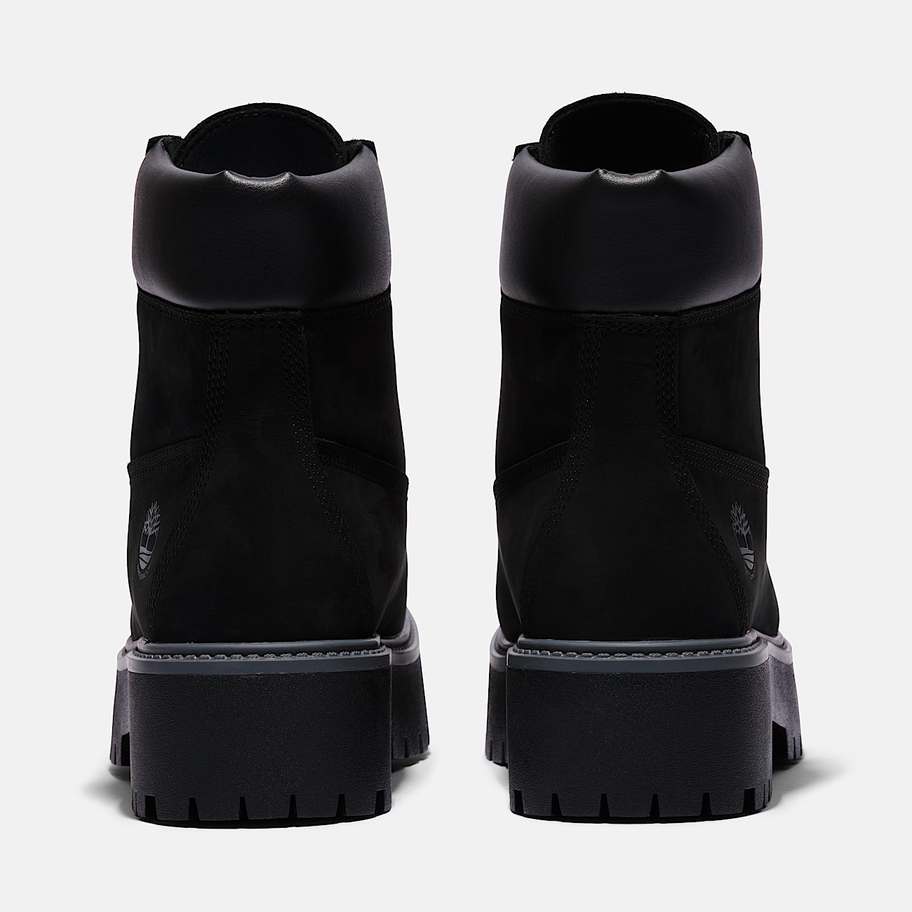 Womens Stone Street 6Inch Waterproof Platform Boot TBL Black Nubuck ALT5