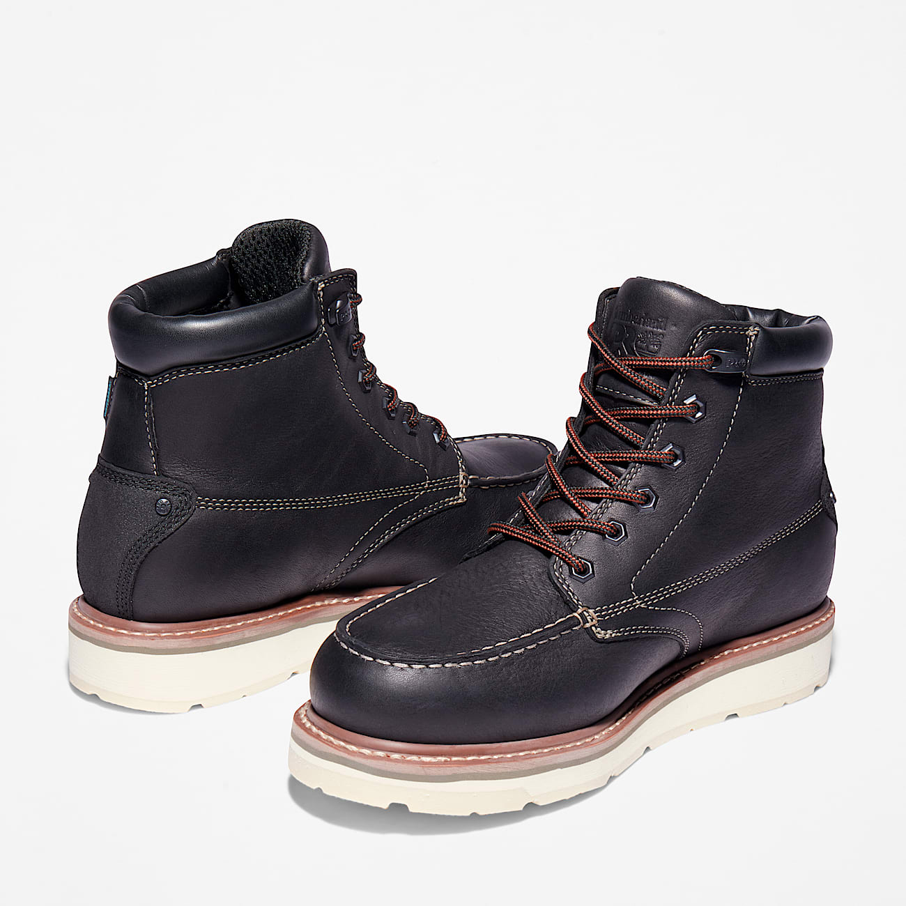 Mens Gridworks 6 Waterproof Work Boot TBL Black ALT5