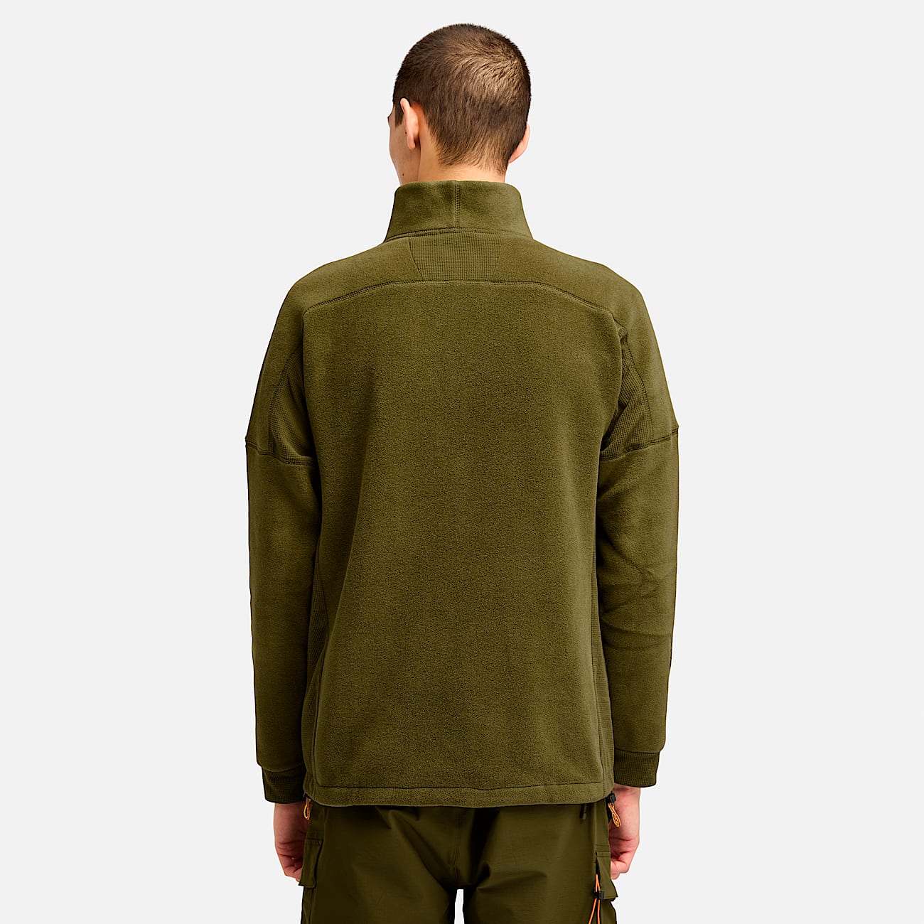 Mens Polartec FullZip Fleece Jacket TBL Dark Olive ALT9