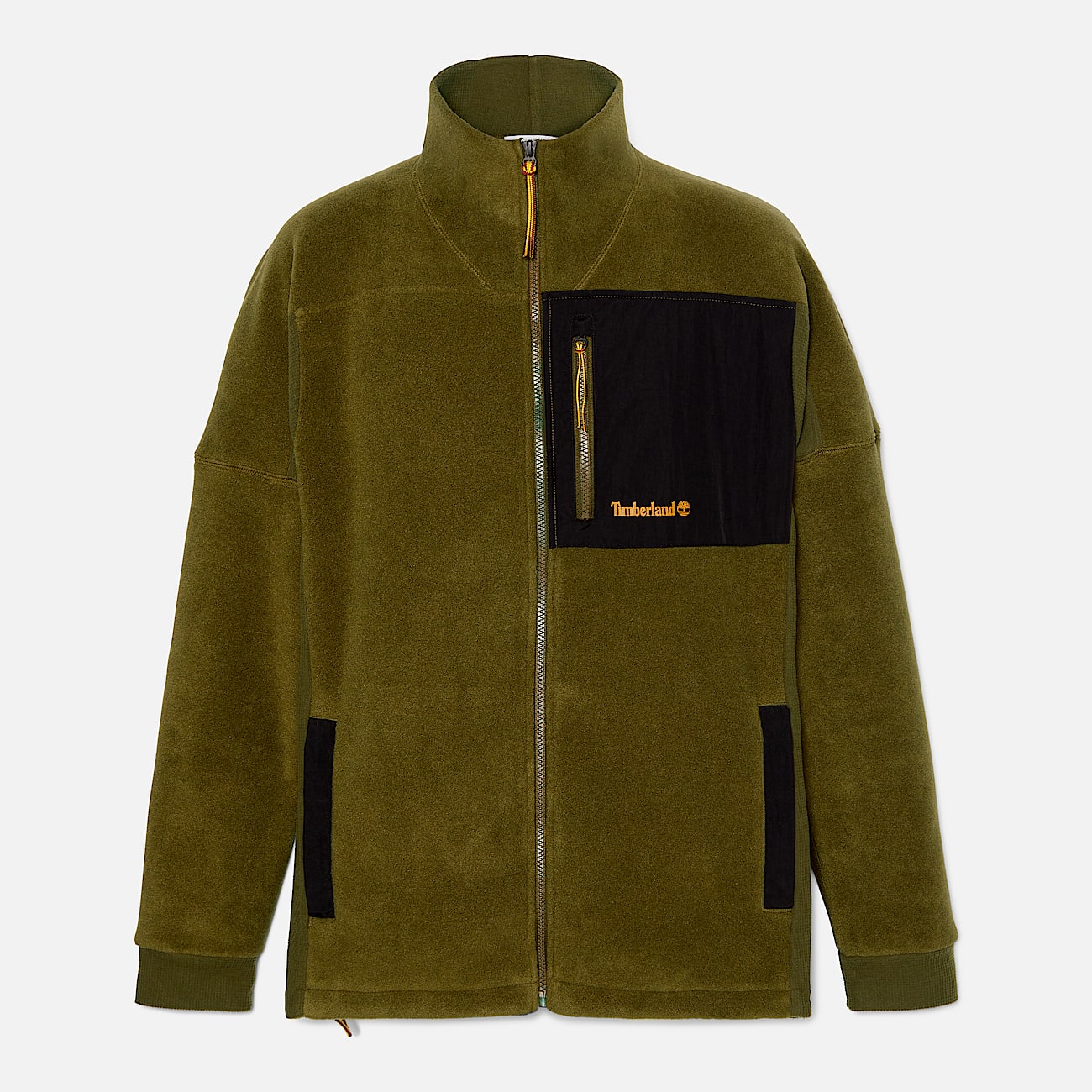 Mens Polartec FullZip Fleece Jacket TBL Dark Olive ALT10