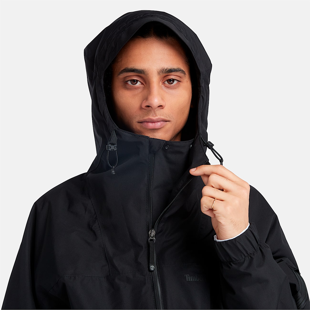 Mens Waterproof Jacket with TimberDry Technology TBL Black ALT3
