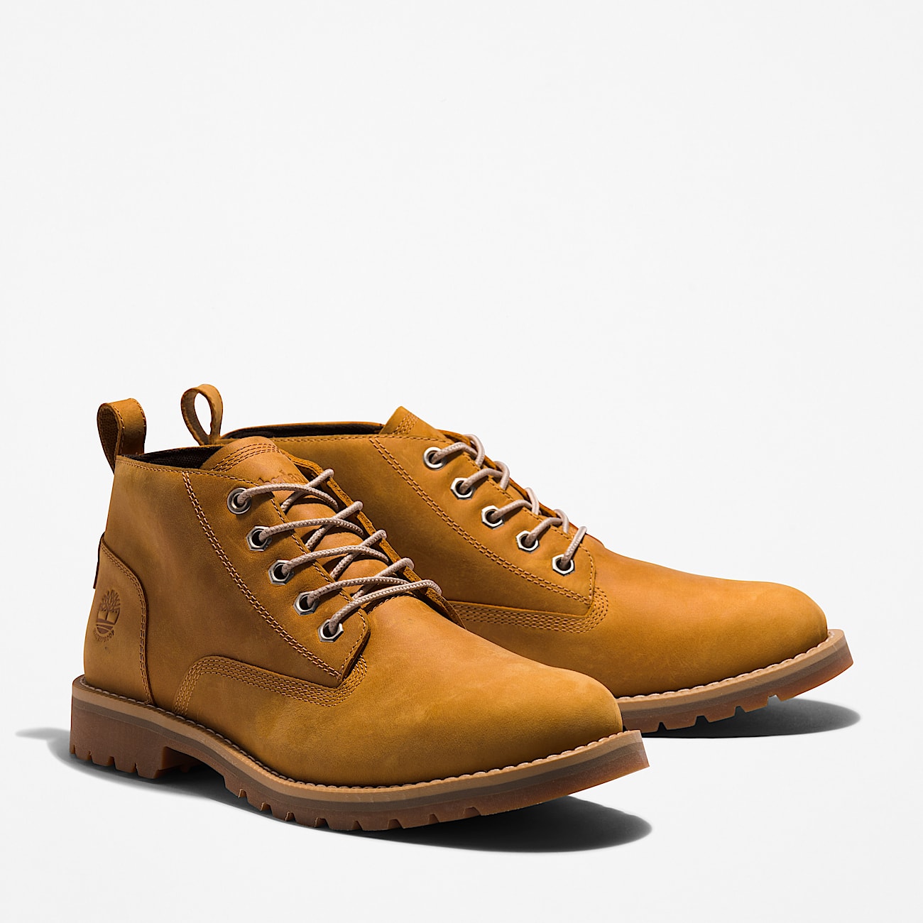 Mens Redwood Falls Waterproof Chukka Boot TBL Wheat FullGrain ALT4