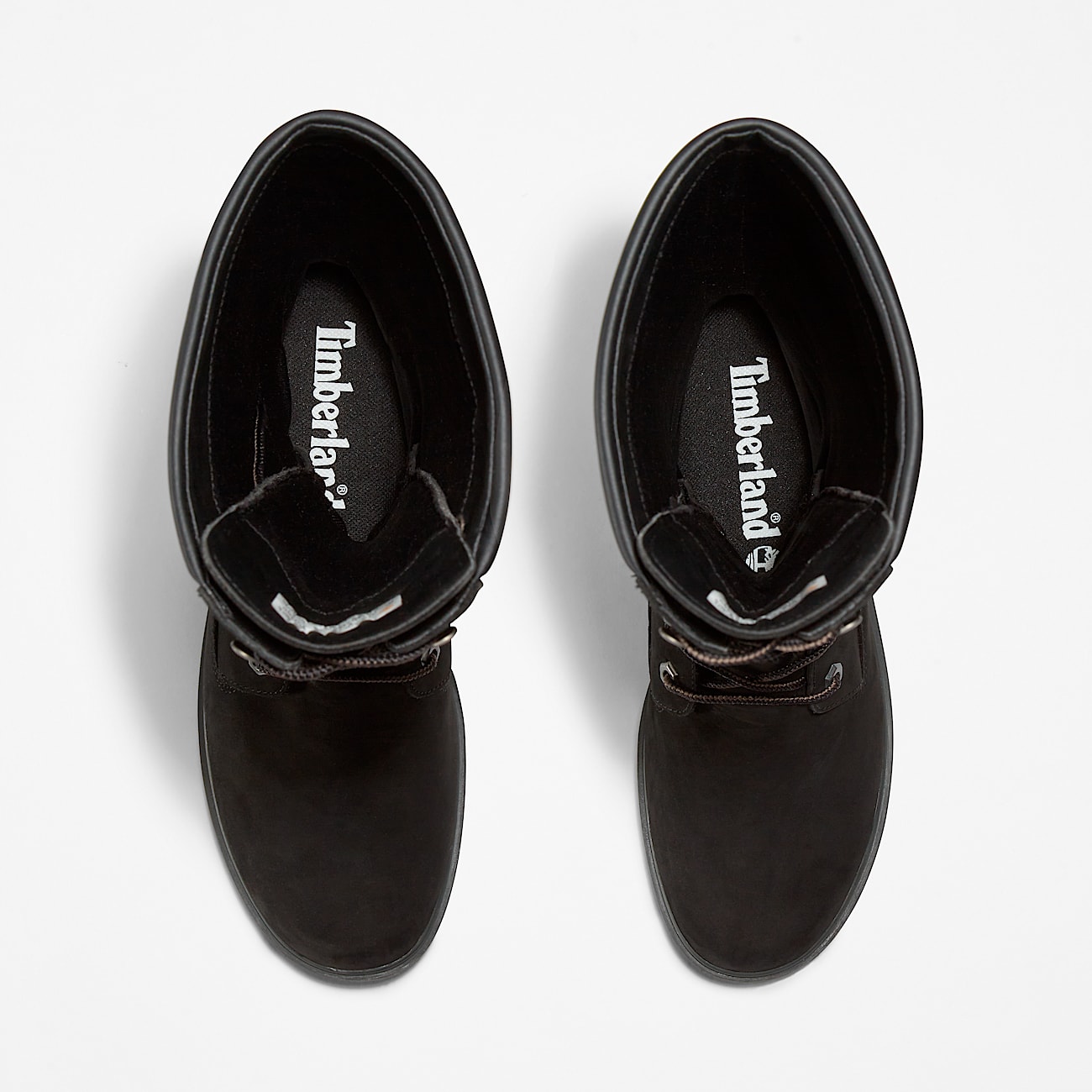 Womens Timberland Premium 14Inch Waterproof Boot TBL Black Nubuck ALT2