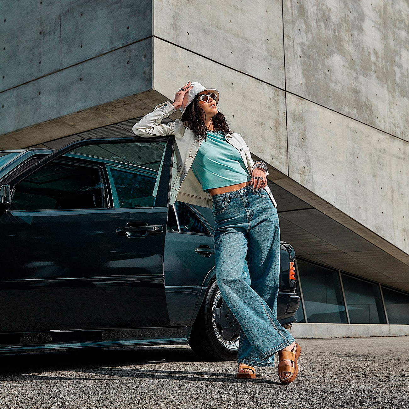 Women's Denim Carpenter Pant with Refibra™ Technology - 2