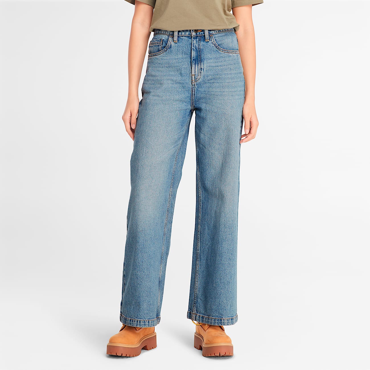 Women's Denim Carpenter Pant with Refibra™ Technology - 1