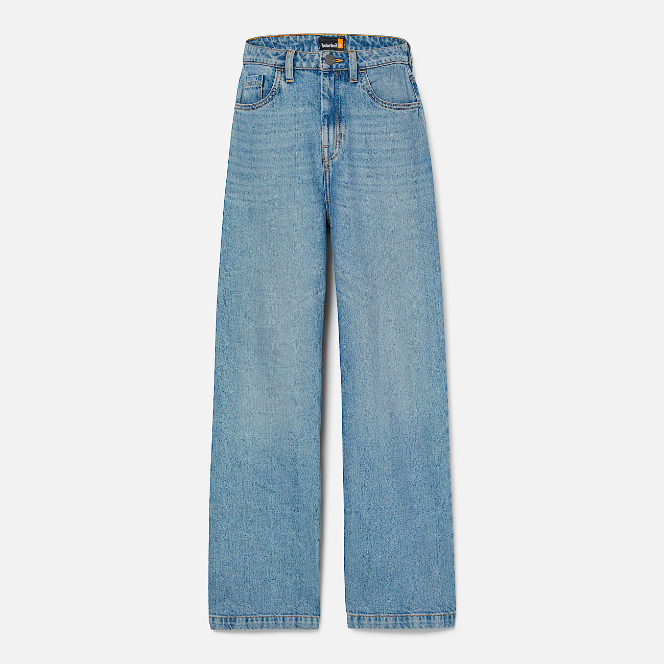 Womens Denim Carpenter Pant with Refibra Technology TBL Mid Blue ALT10