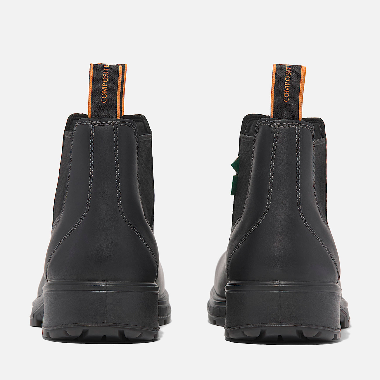 Womens Nashoba Chelsea Work Boot TBL Black ALT5