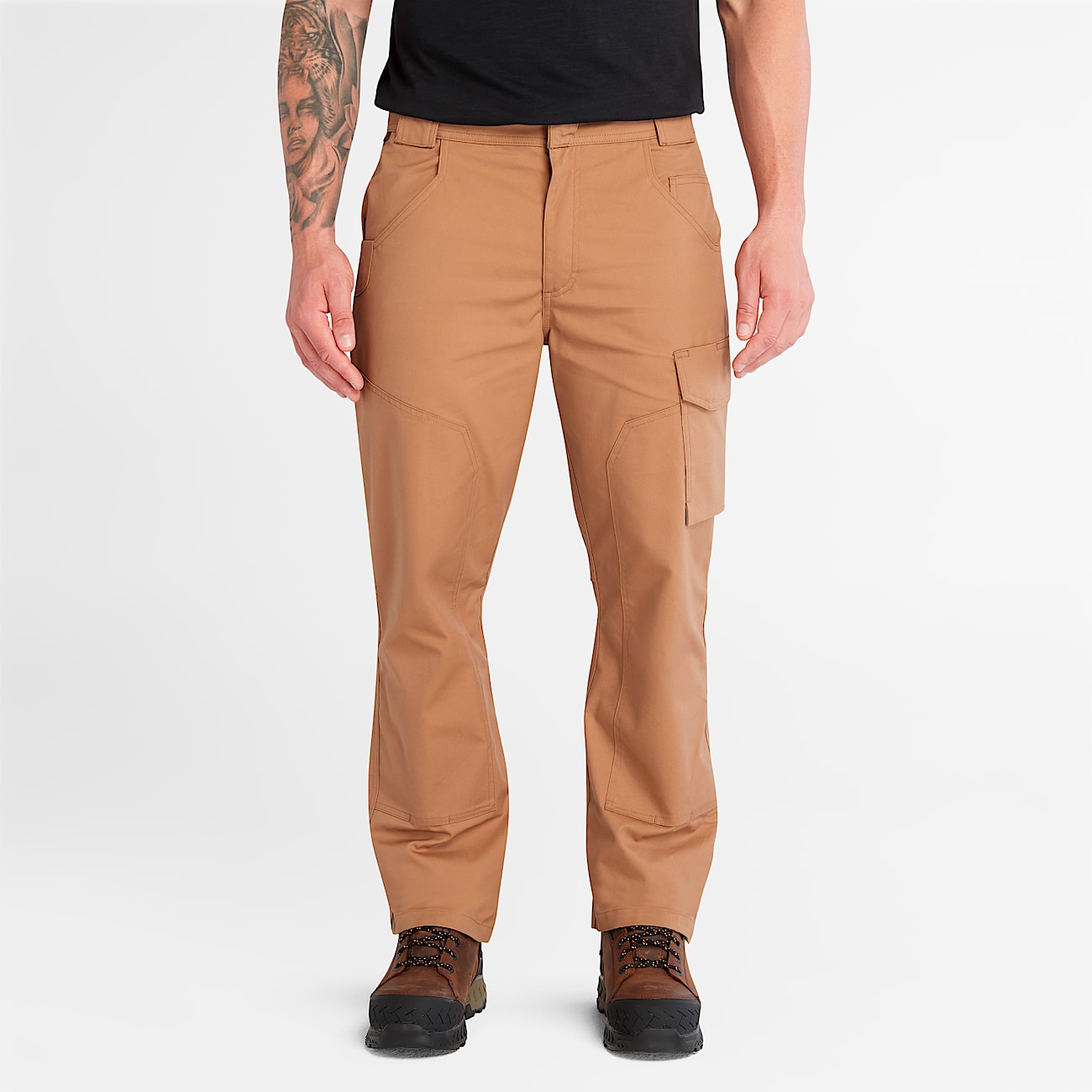 Mens Timberland PRO Morphix AthleticFit Carpenter Pant TBL Dark Wheat HERO
