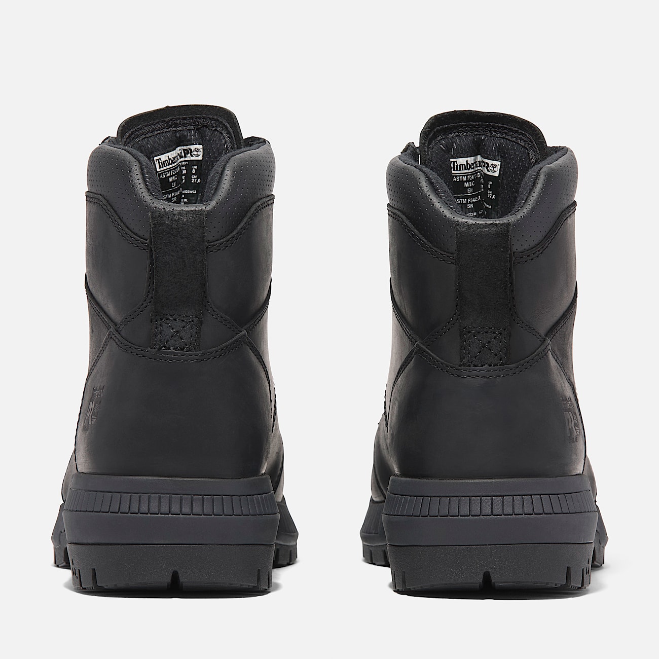 Bota de trabajo Timberland PRO Montauk 6 steeltoe para hombre TBL Piel de grano entero Negro ALT5