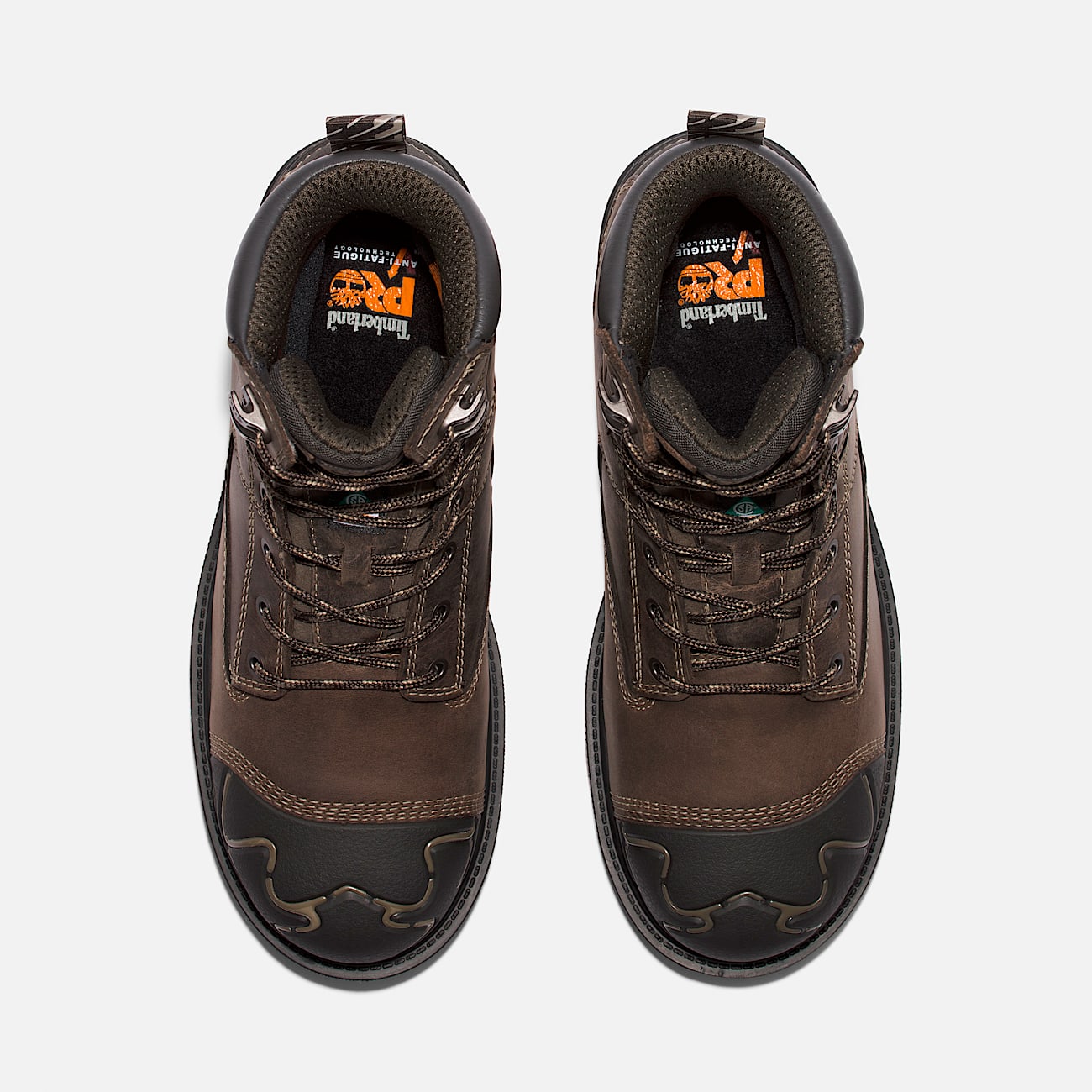 Mens Timberland PRO Magnitude 8 CompToe Work Boot TBL Brown ALT2