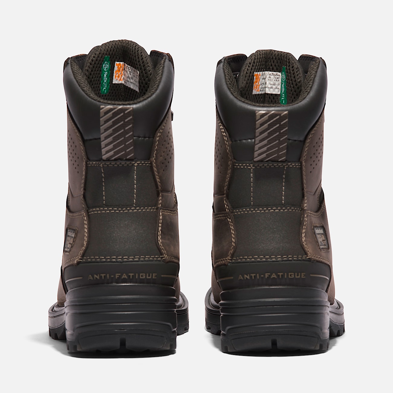 Mens Timberland PRO Magnitude 8 CompToe Work Boot TBL Brown ALT5