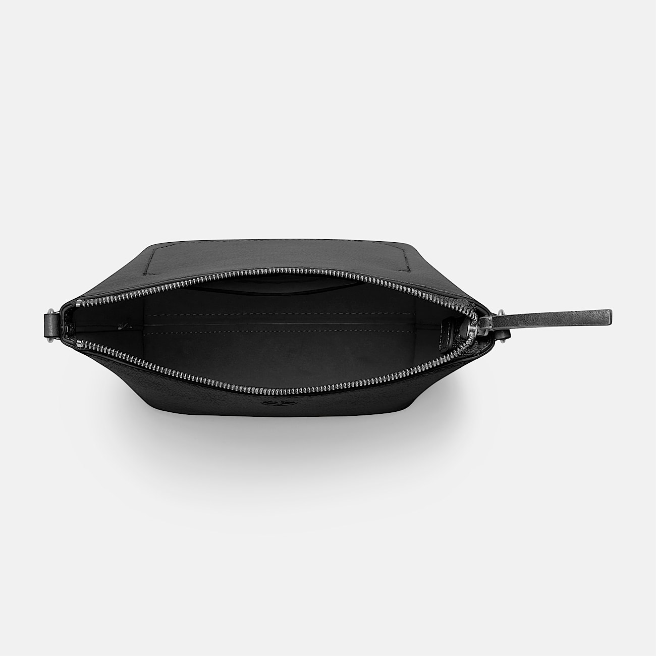 Sac  bandoulire Tuckerman en cuir pour femmes TBL Noir ALT1