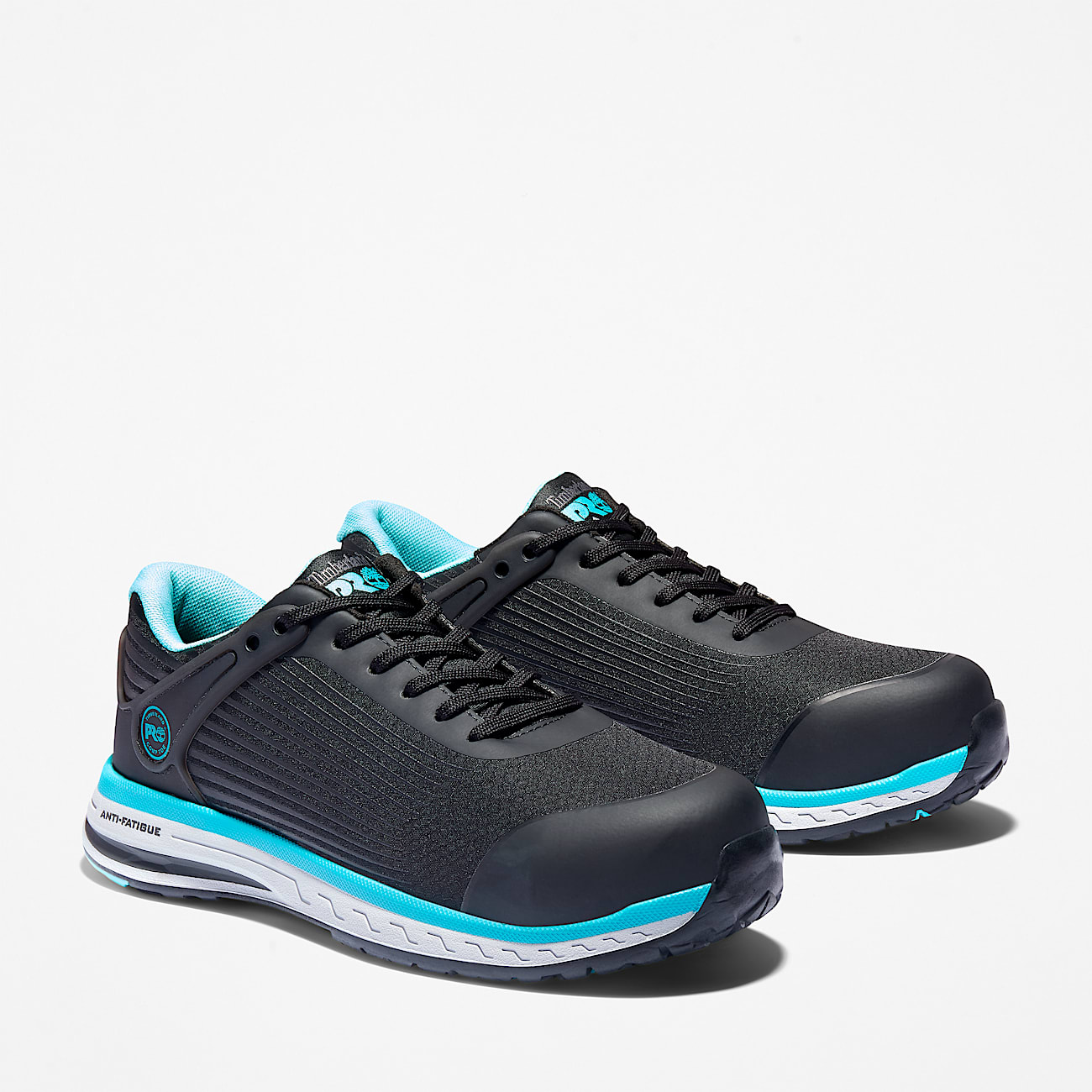 Womens Timberland PRO Drivetrain CompToe Work Sneaker TBL BlackBlue ALT4