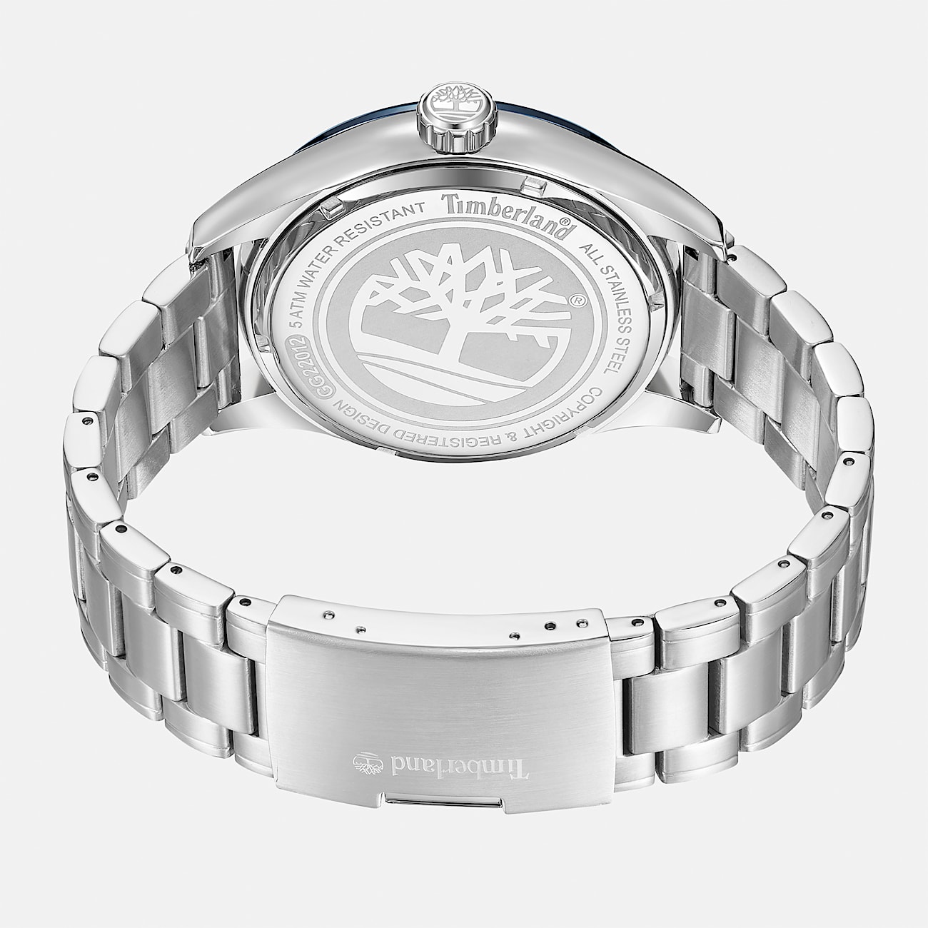 Mens Calverton Watch TBL Blue FaceSilver Band ALT1