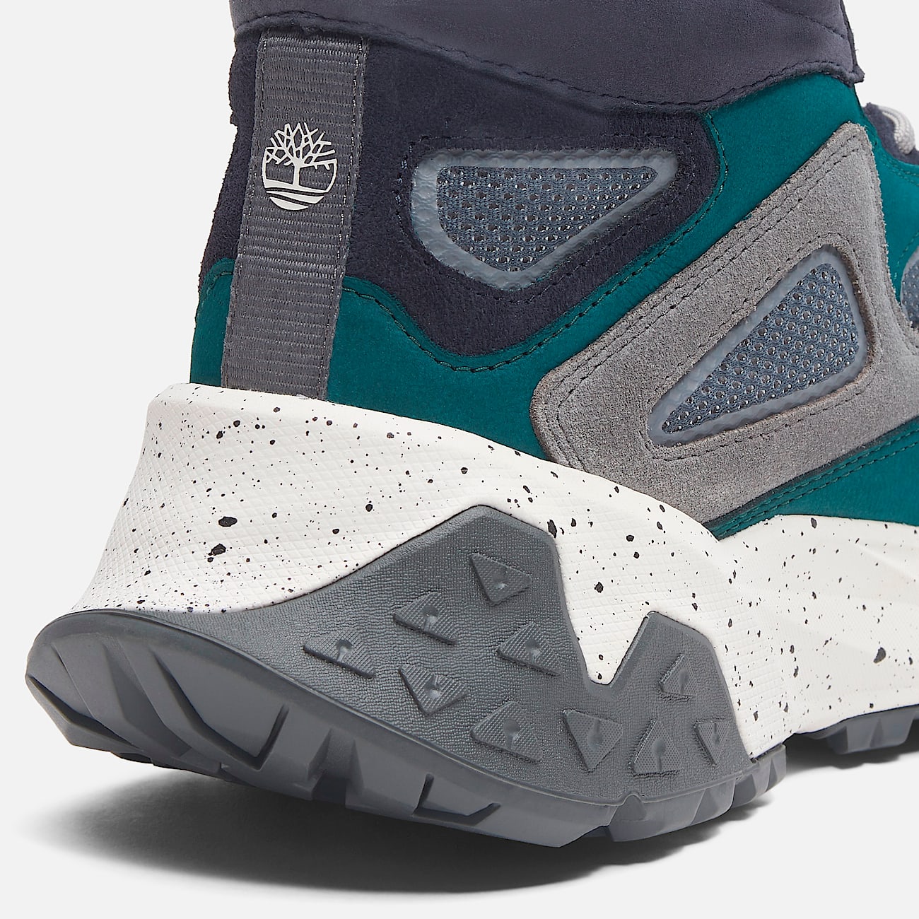 Mens Timberland x White Mountaineering Motion Scramble Hiking Boot TBL Grey LeatherTeal ALT7