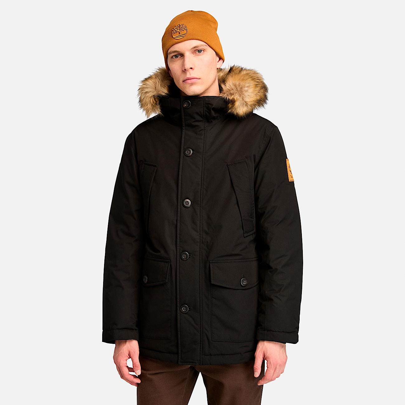 Mens Scar Ridge Waterproof Parka TBL Black HERO