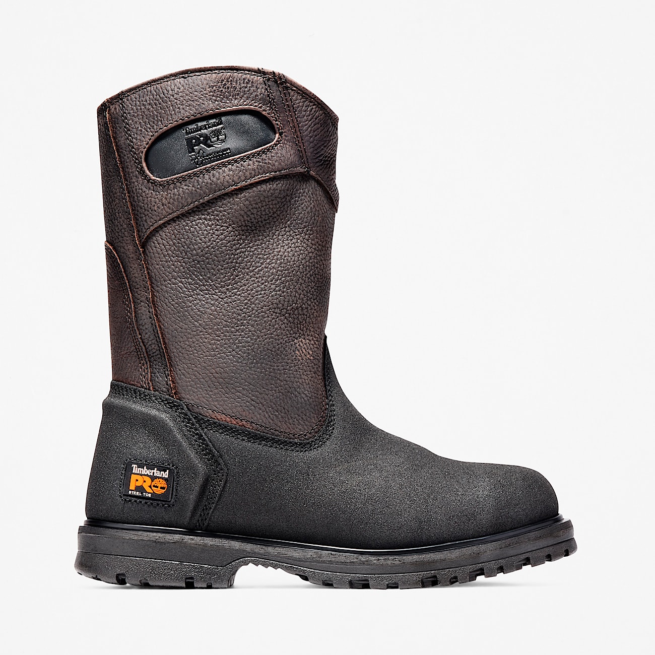 Botas de trabajo para hombre PowerWelt Pull con Steel Toe TBL Marrn HERO