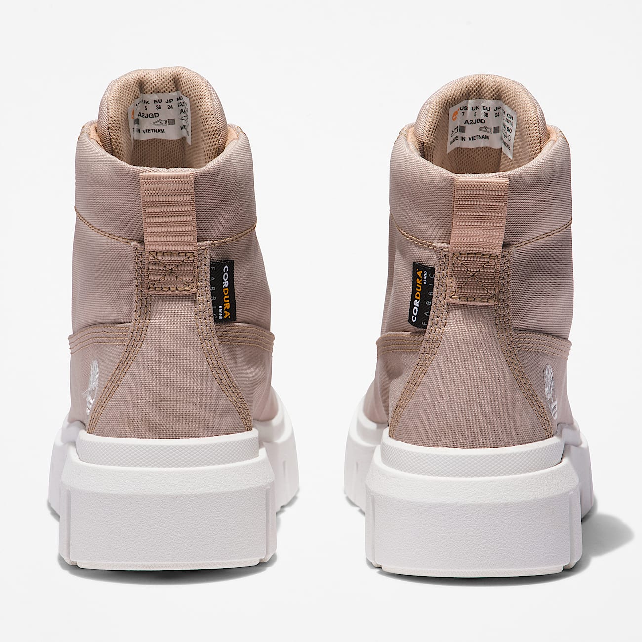 Womens Greyfield Canvas Boots TBL Light Brown ALT5