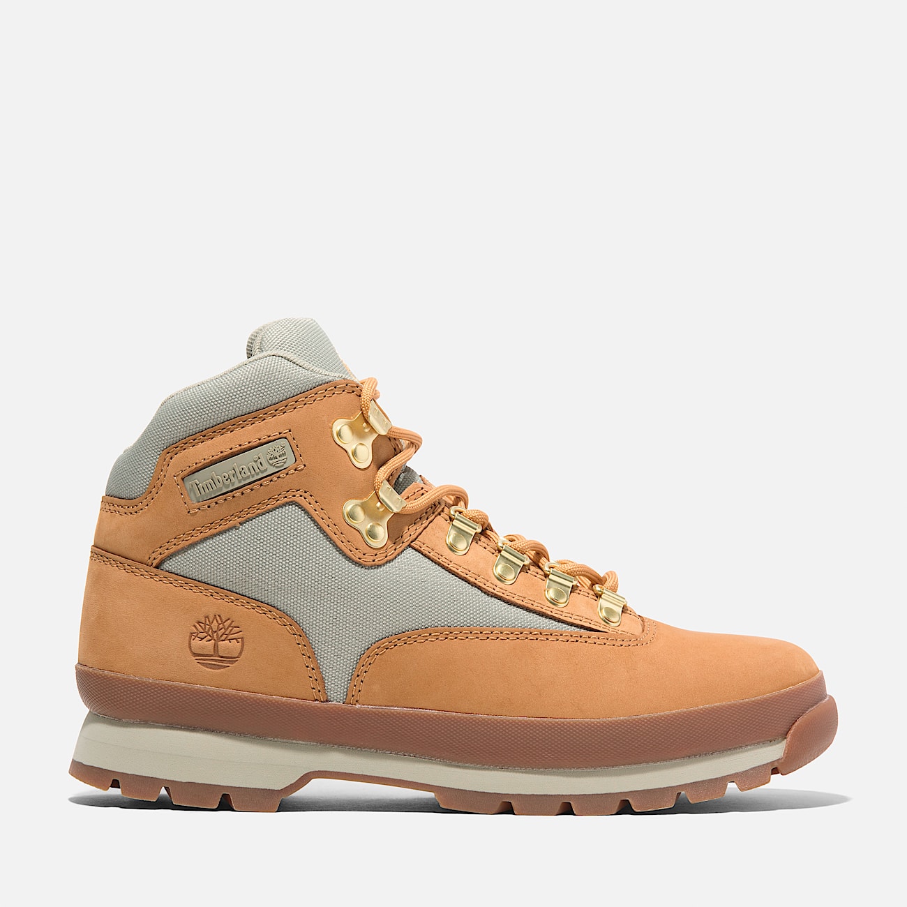 Mens Euro Hiker Mid LaceUp Boot TBL Wheat Nubuck HERO