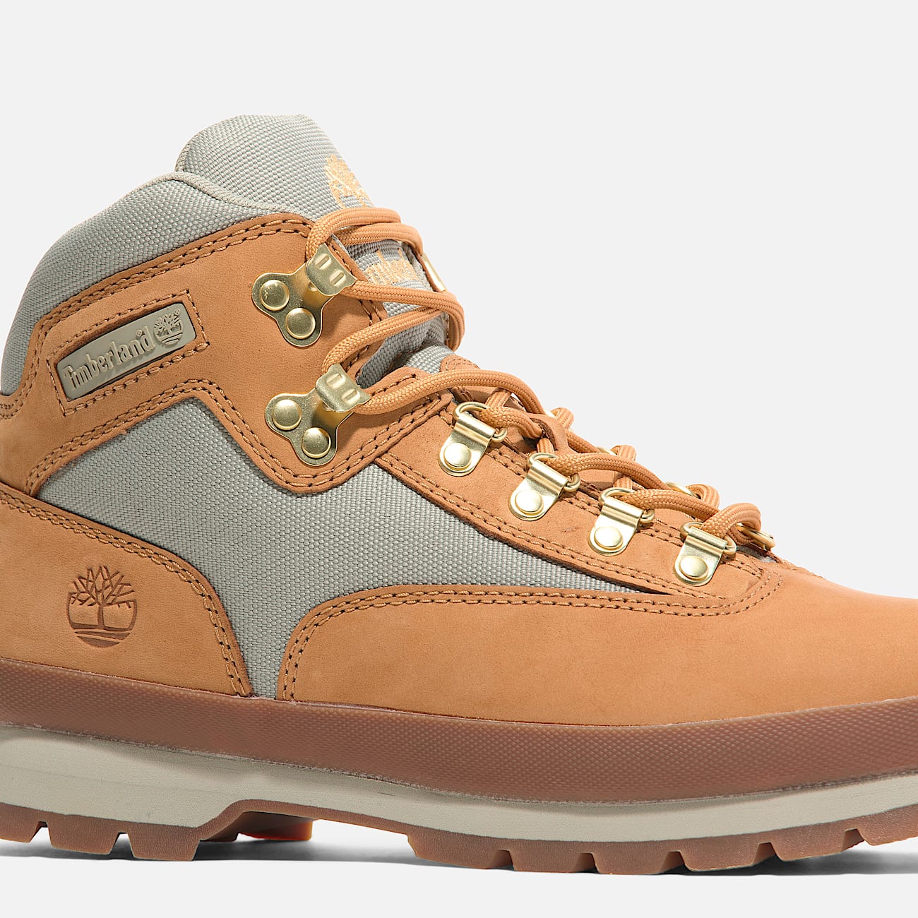 Mens Euro Hiker Mid LaceUp Boot TBL Wheat Nubuck ALT7