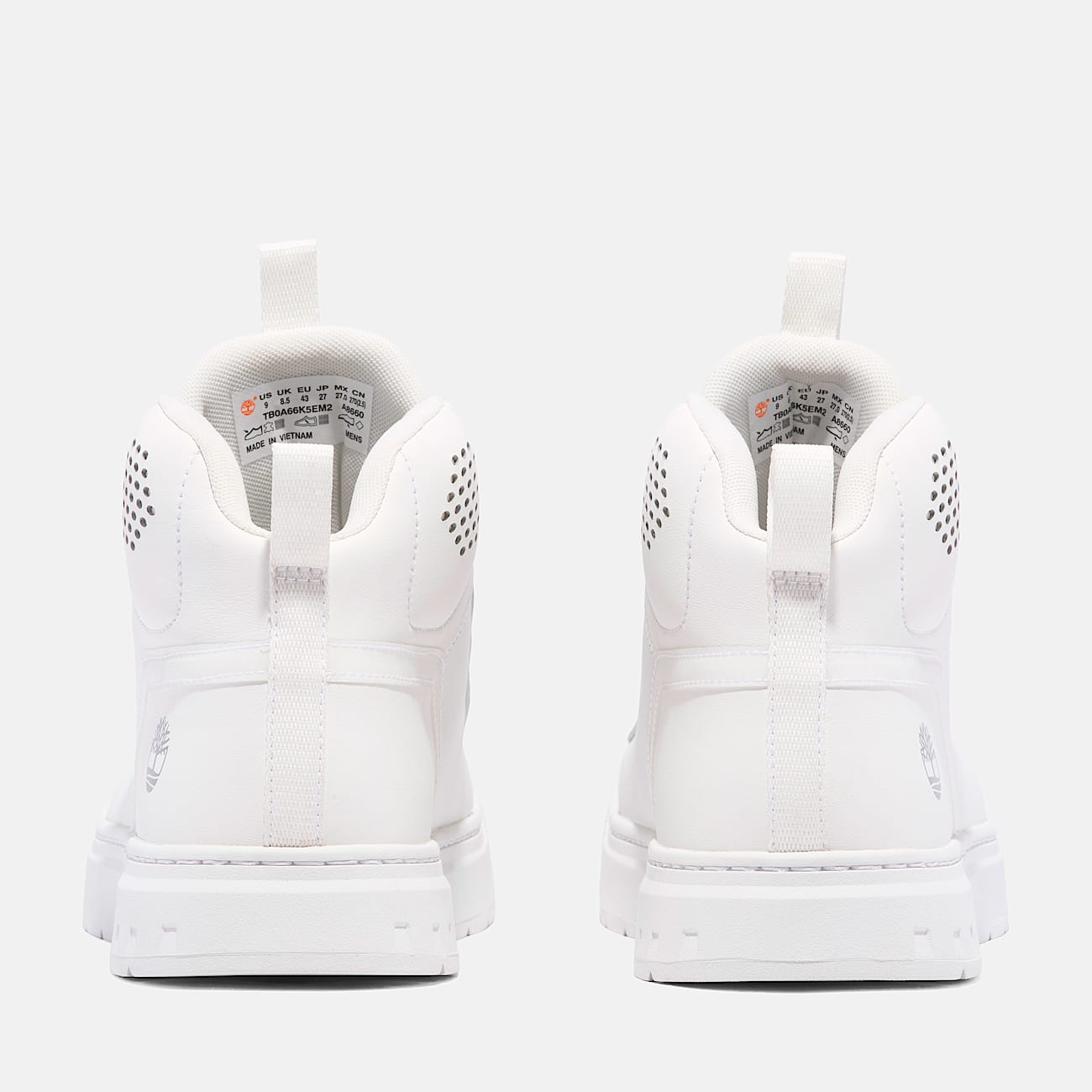 Mens Maple Grove Mid LaceUp Sneaker TBL White FullGrain ALT5