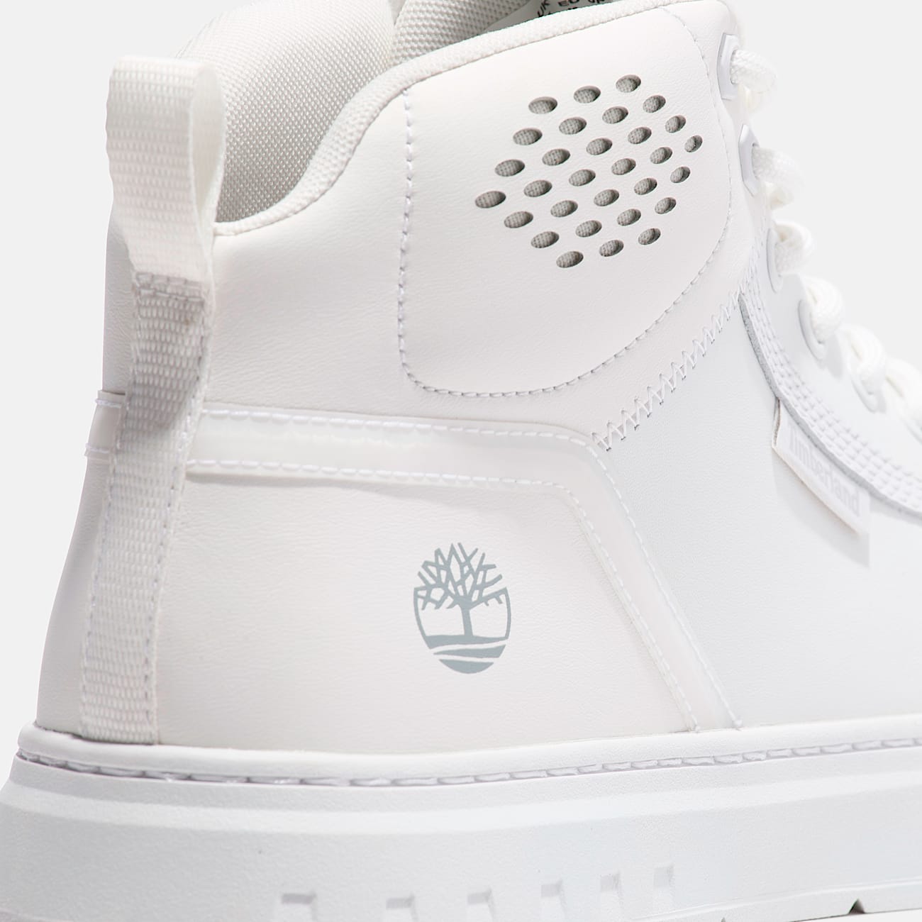 Mens Maple Grove Mid LaceUp Sneaker TBL White FullGrain ALT7