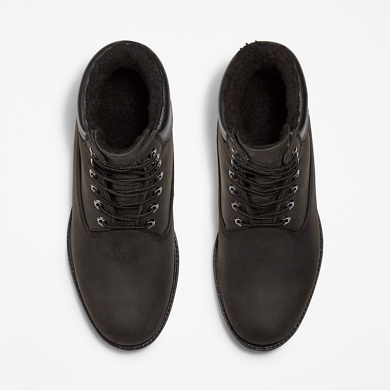 Mens Timberland Premium 6Inch Waterproof WarmLined Boot TBL Black ALT2