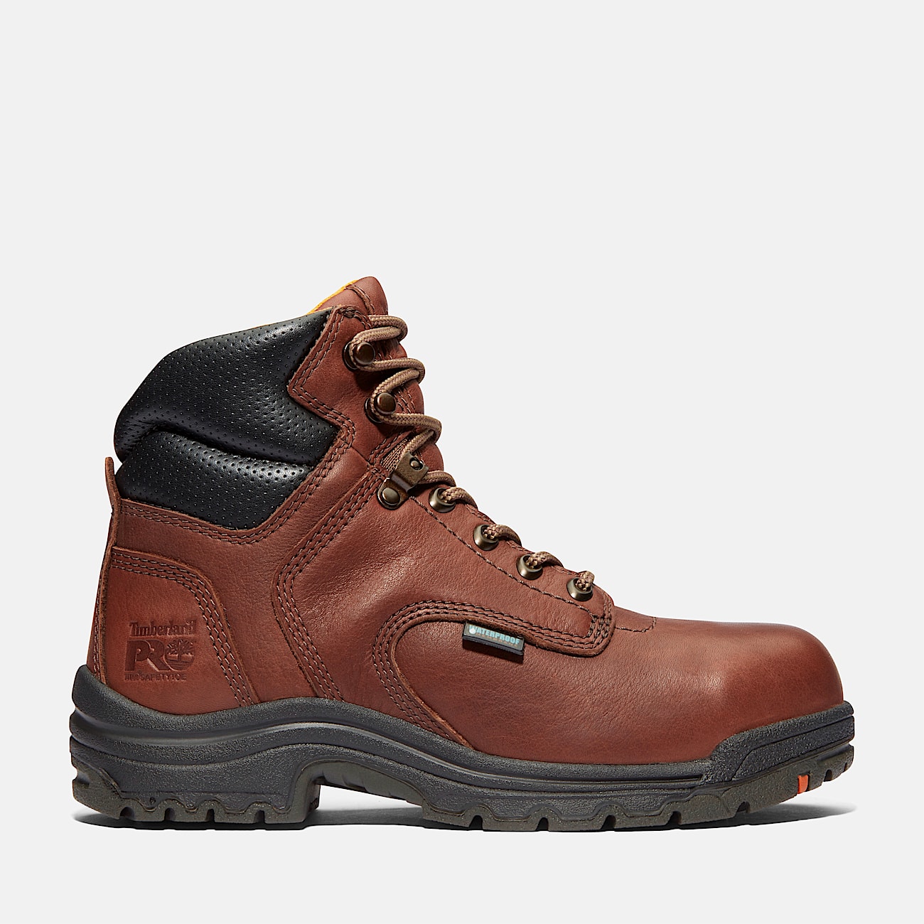 Womens TiTAN 6 Alloy Toe Waterproof Work Boot TBL Brown HERO