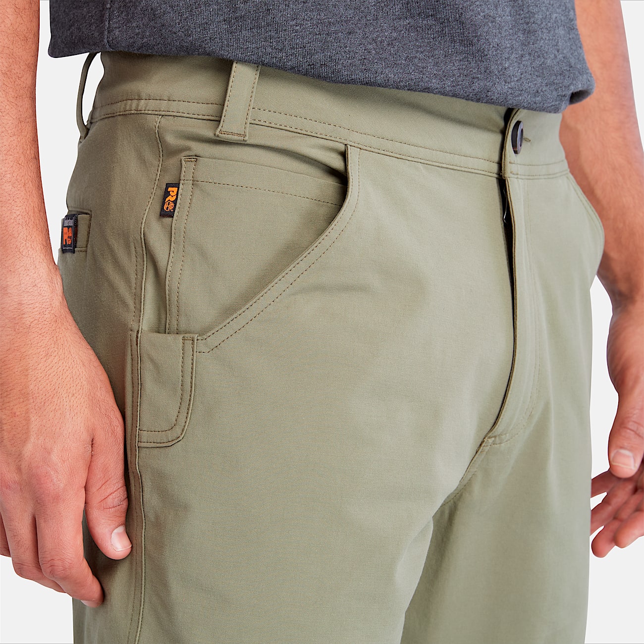 Mens Timberland PRO Morphix Athletic Work Pant TBL Burnt Olive ALT2