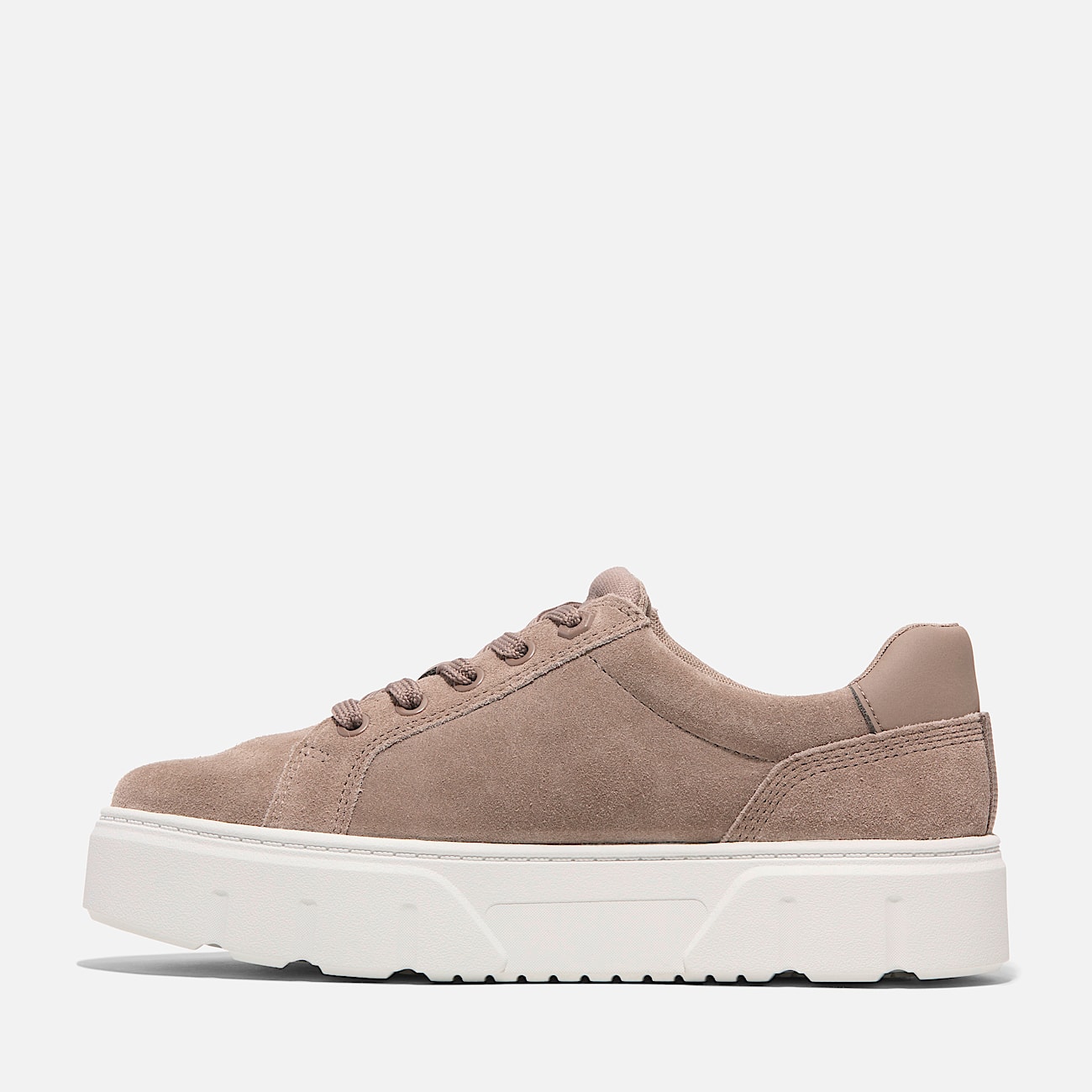 Womens Laurel Court Low LaceUp Sneaker TBL Taupe Suede ALT6