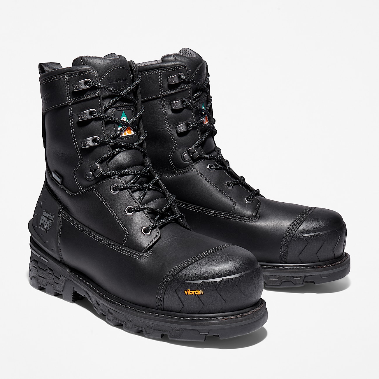 Mens Boondock HD 8 Composite Toe Waterproof Work Boot TBL Black ALT4