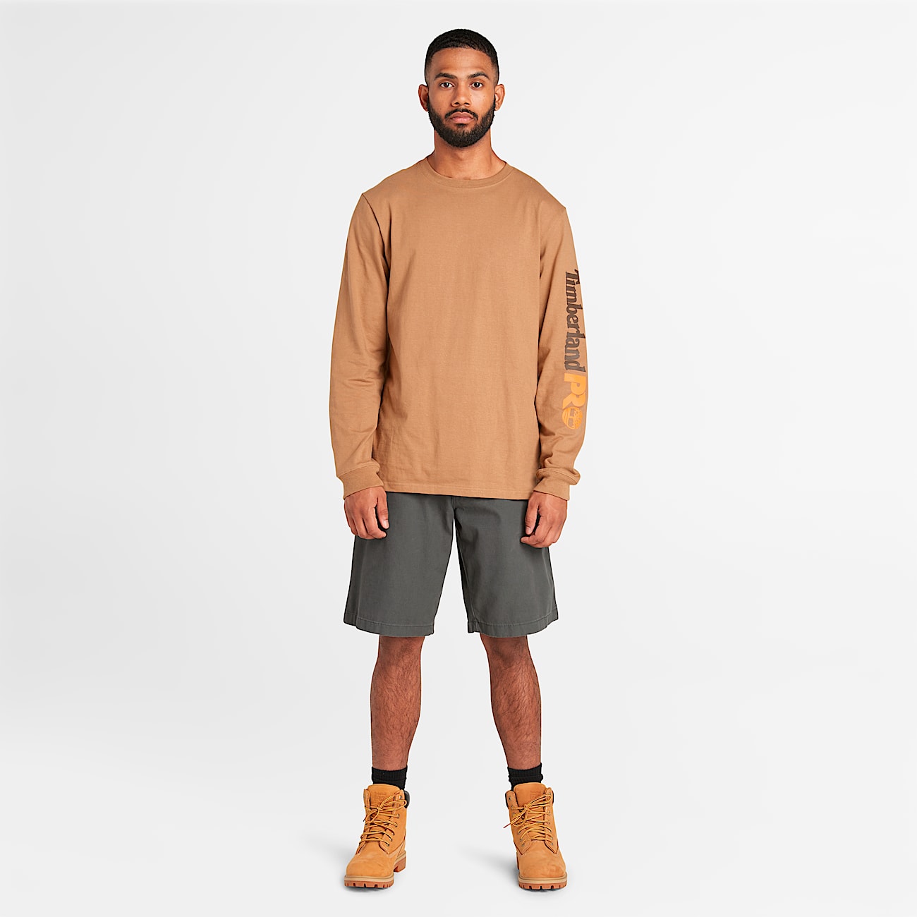 Mens Timberland PRO SonOfAShort Canvas Work Short TBL Gunmetal ALT1