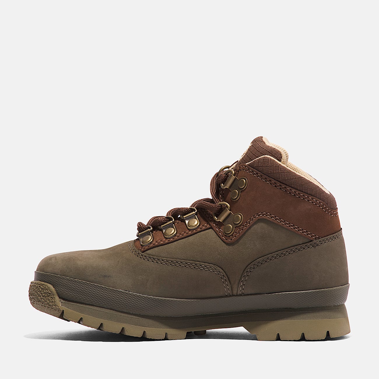 Youth Euro Hiker Boot TBL Dark Green Nubuck ALT6