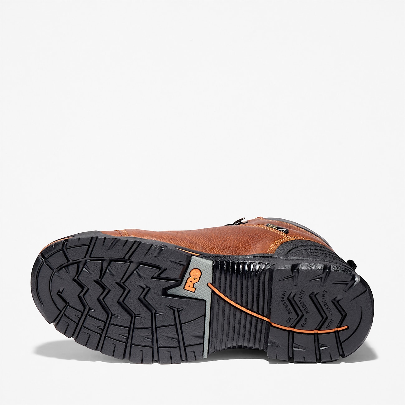 Mens Timberland PRO Endurance 6 Steel Toe Waterproof Work Boot TBL Brown ALT3