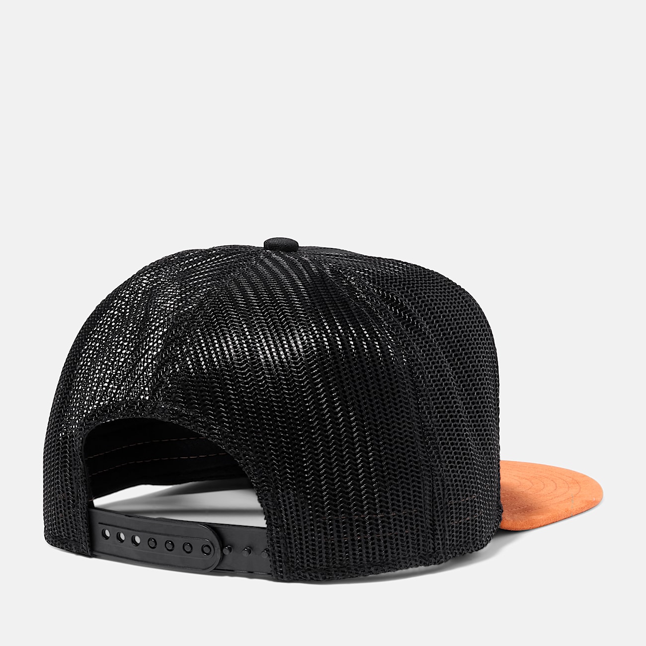 Trucker Hat w/Faux Suede Brim - 2