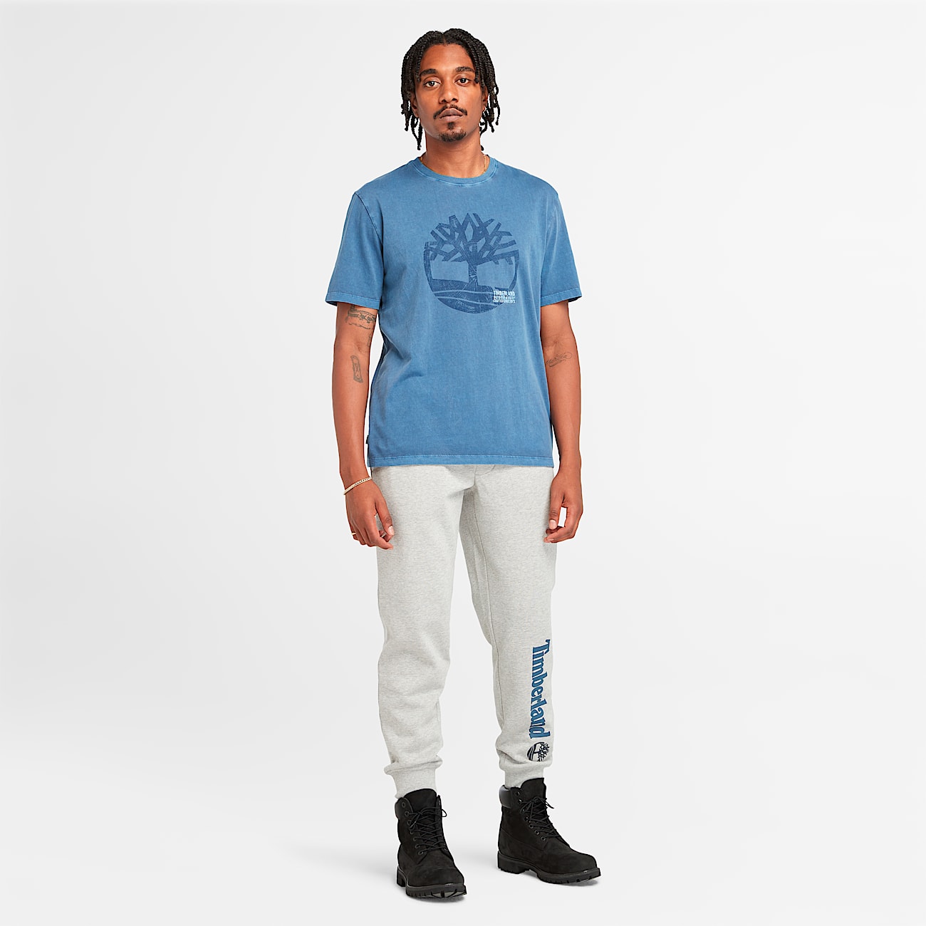 Mens Kennebec River Brushed Back Sweatpant TBL Medium Grey Heather ALT1