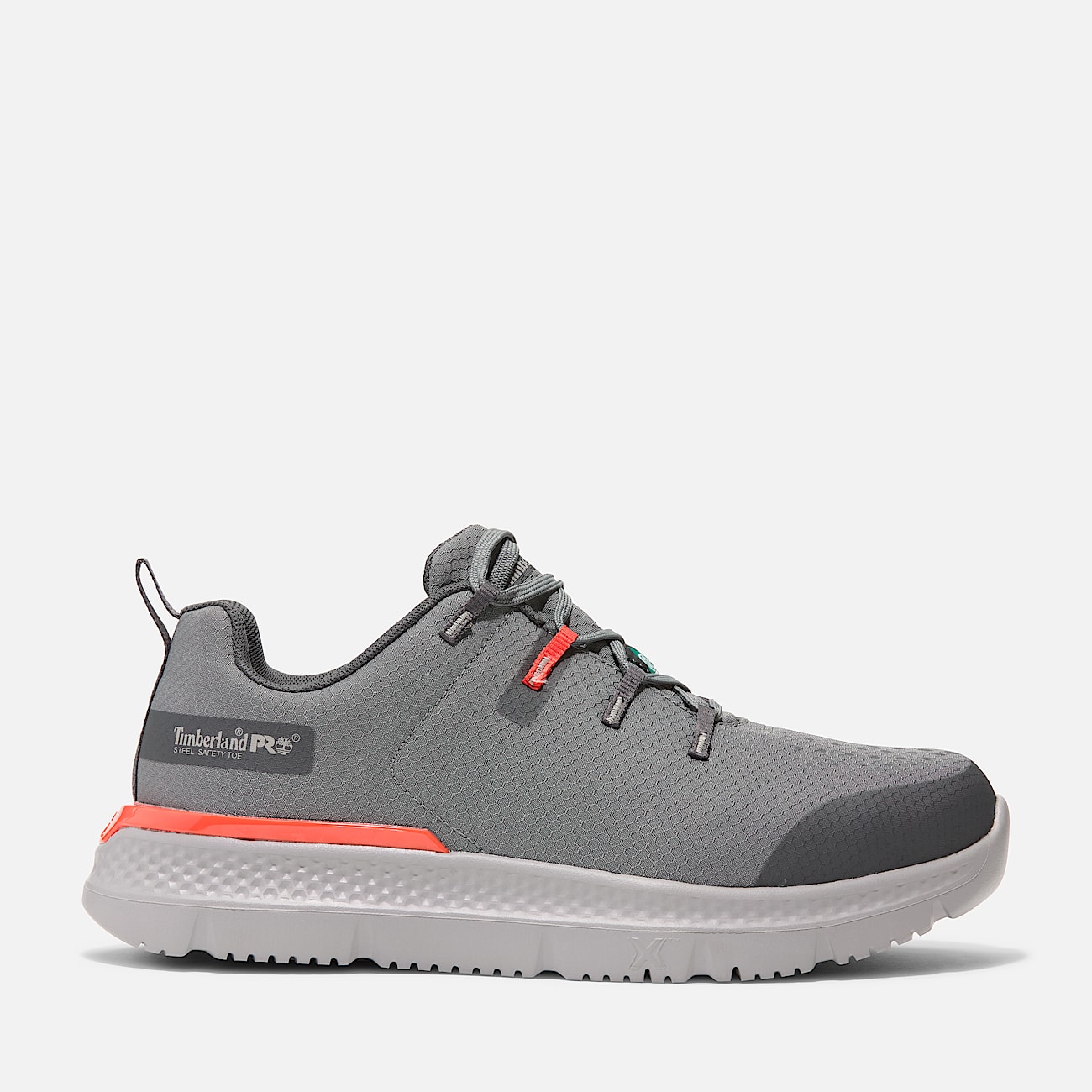Mens Timberland PRO Intercept SteelToe Work Sneaker TBL Grey HERO