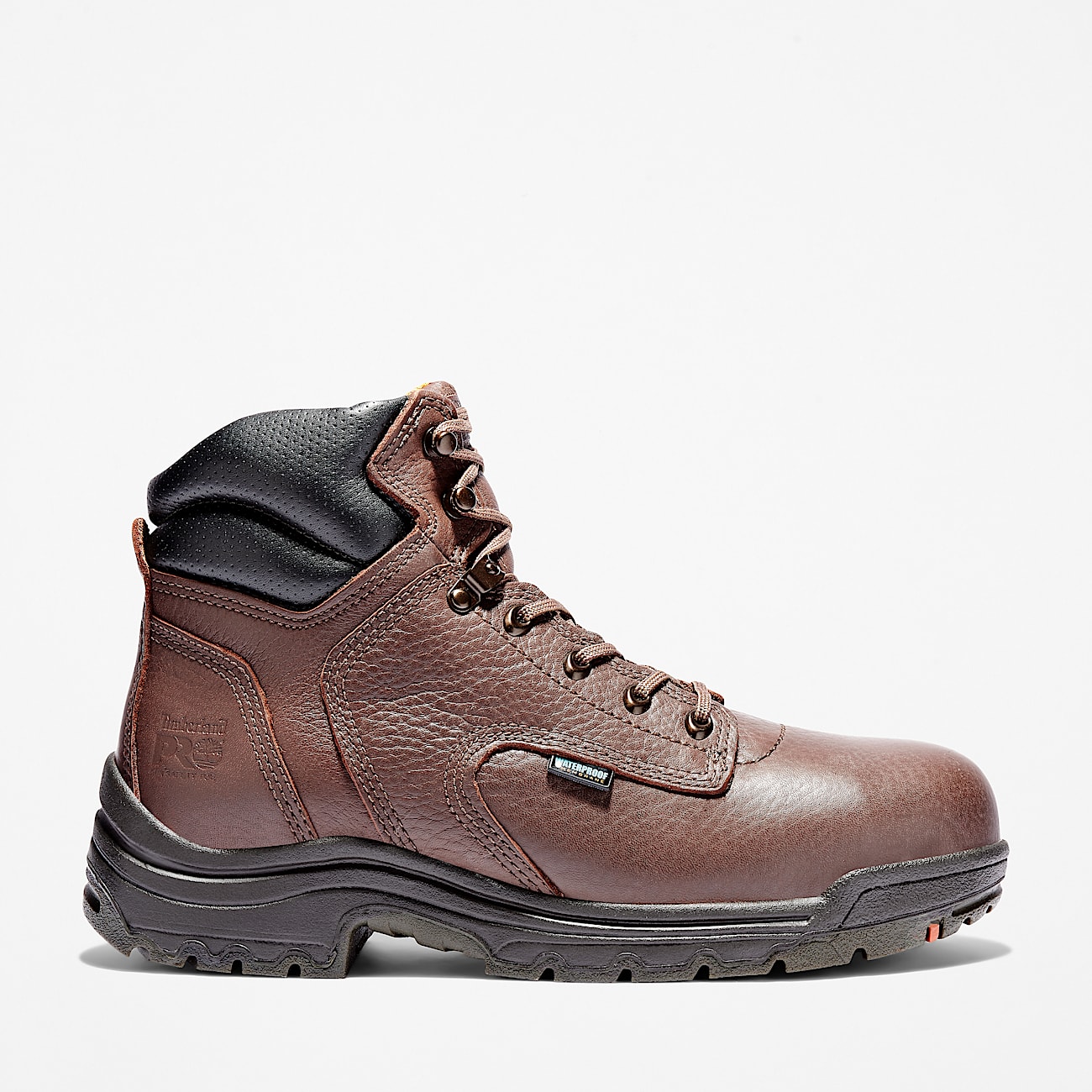 Bota de trabajo impermeable con puntera de aleacin TiTAN 6 para hombre TBL Marrn HERO