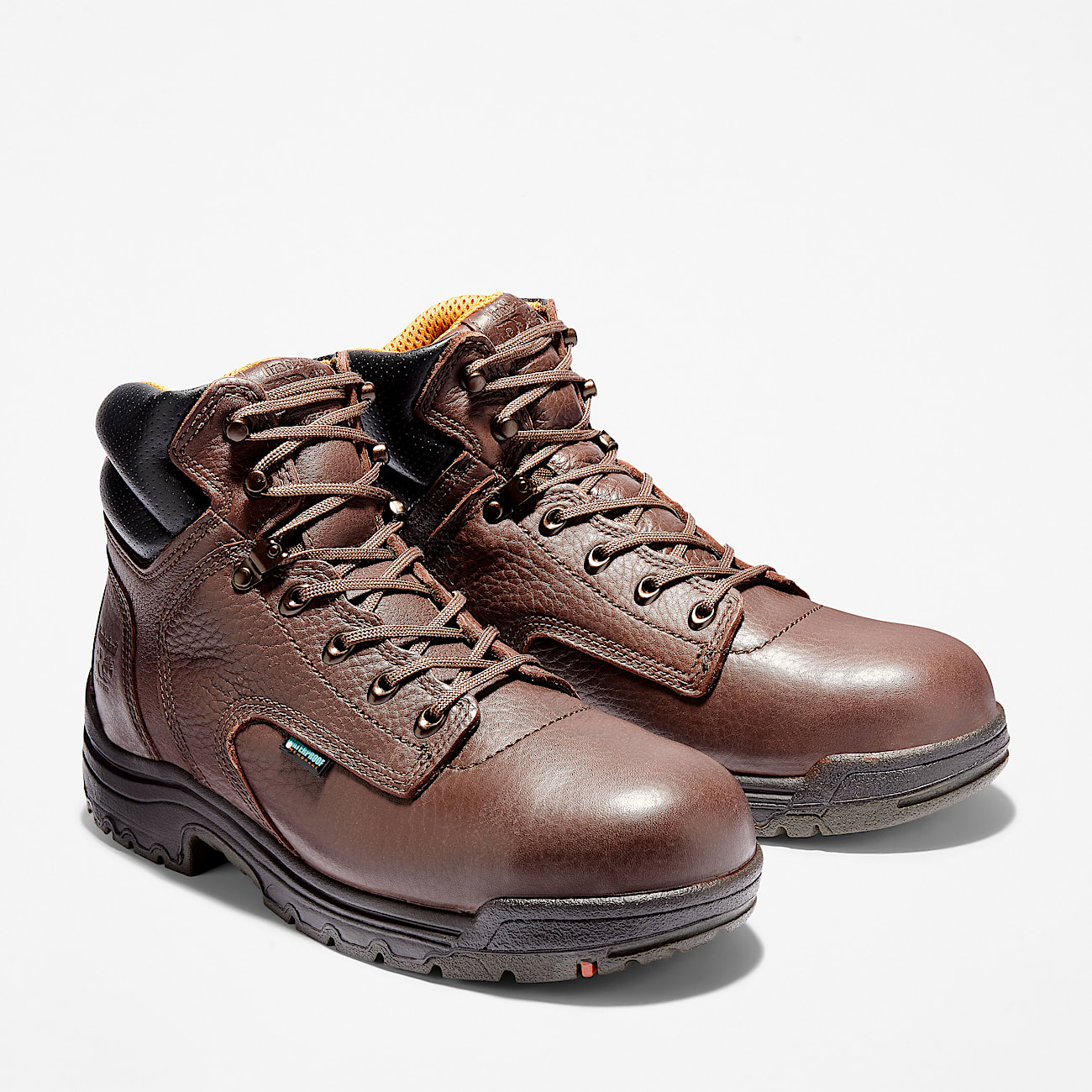 Bota de trabajo impermeable con puntera de aleacin TiTAN 6 para hombre TBL Marrn ALT4
