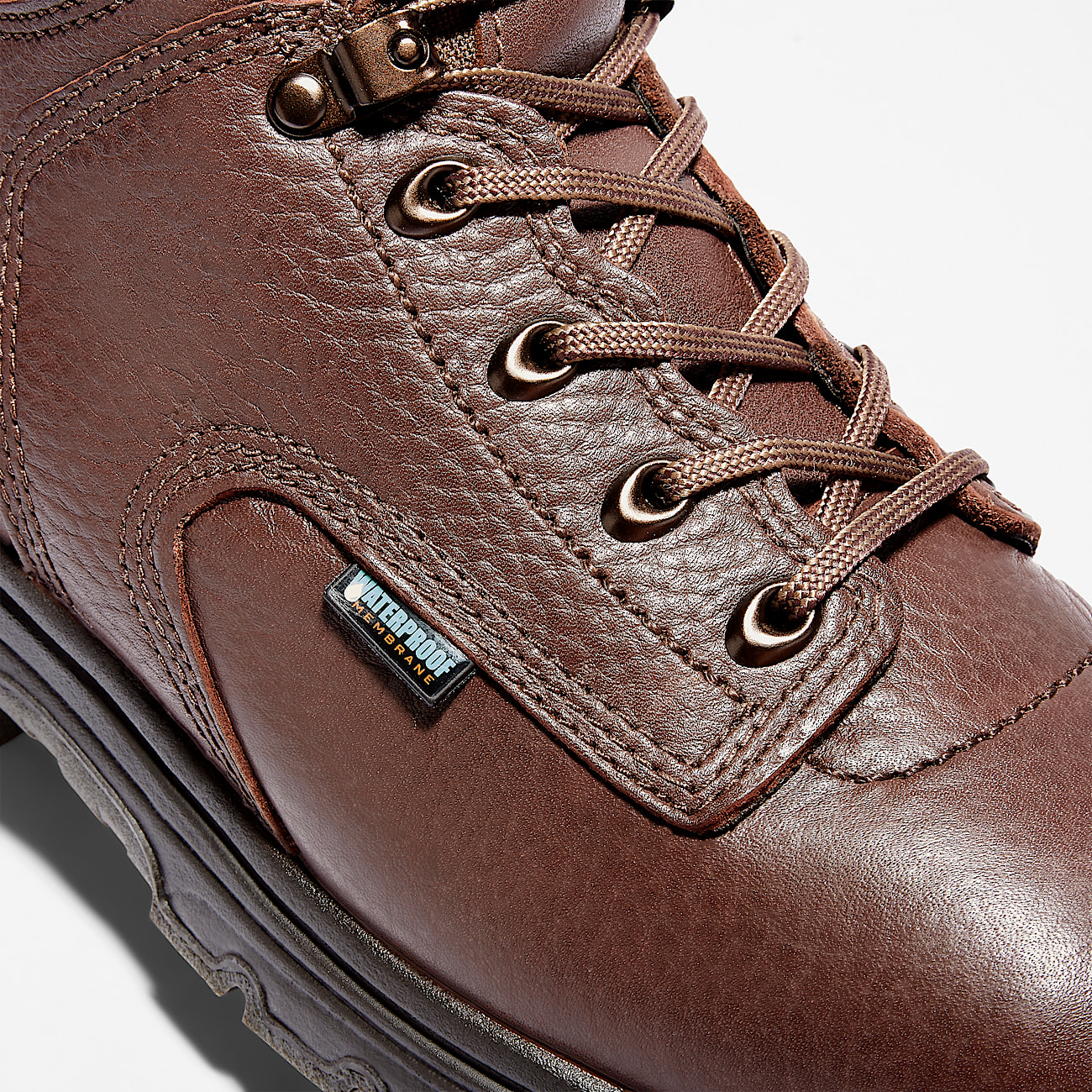 Bota de trabajo impermeable con puntera de aleacin TiTAN 6 para hombre TBL Marrn ALT6