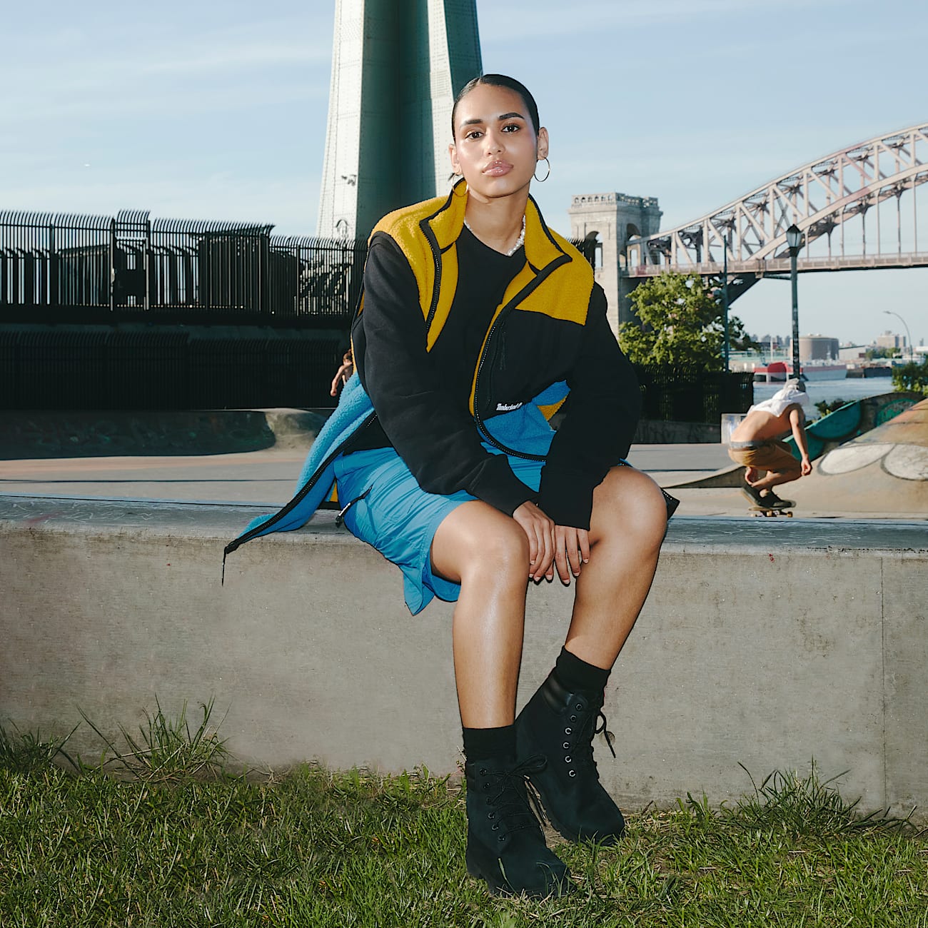 Womens Linden Woods 6Inch Waterproof Boot TBL Black ALT9