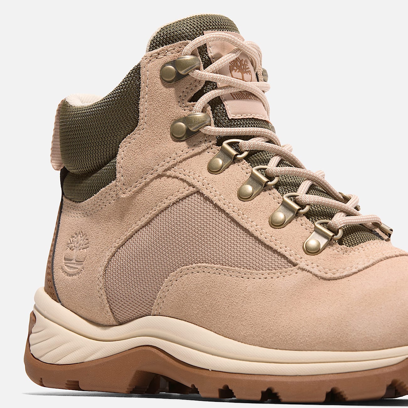 Botas de montaa White Ledge Mid LaceUp Waterproof para mujer TBL Ante beige claro ALT7
