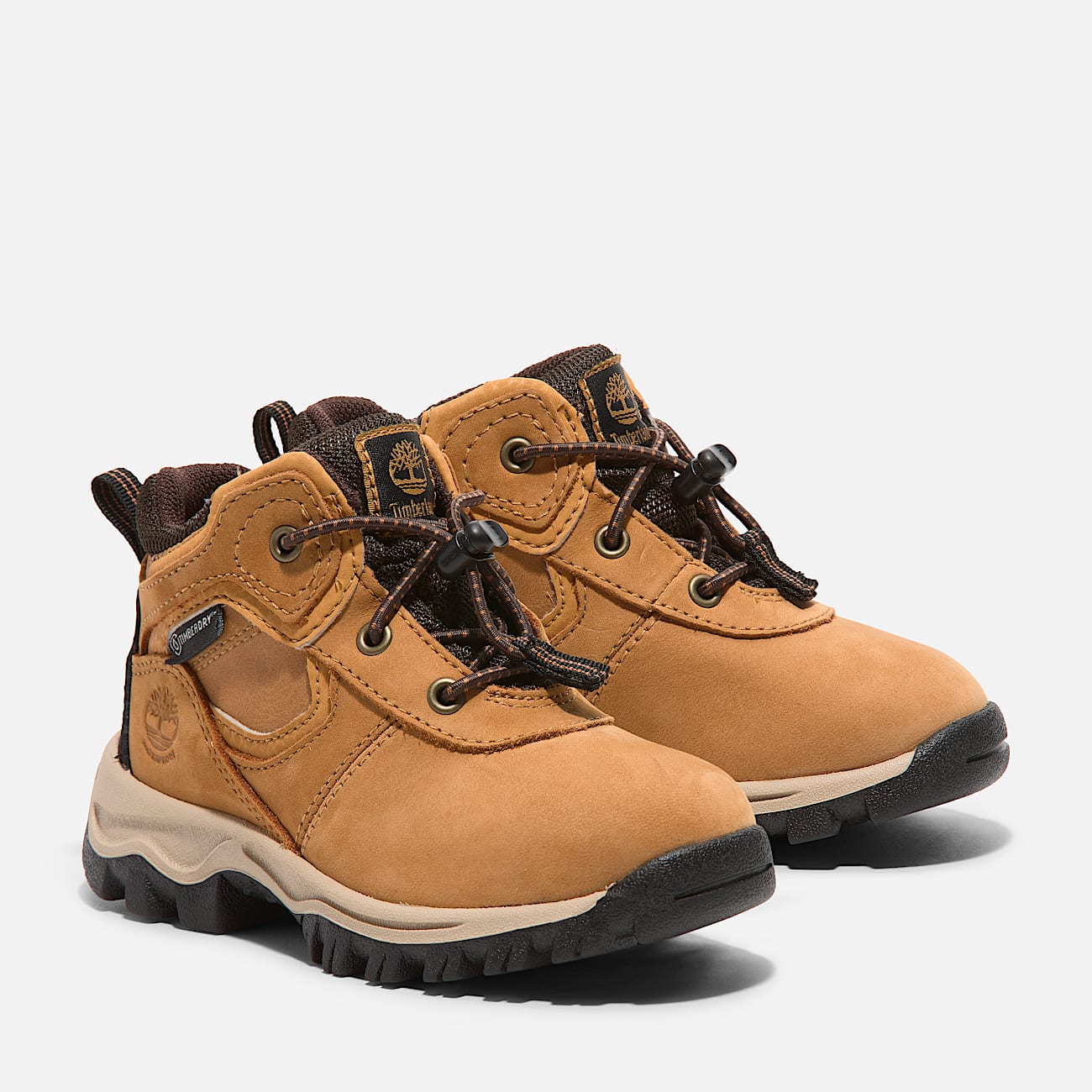 Toddler Mt Maddsen Waterproof Mid Hiking Boot TBL Wheat Nubuck ALT4