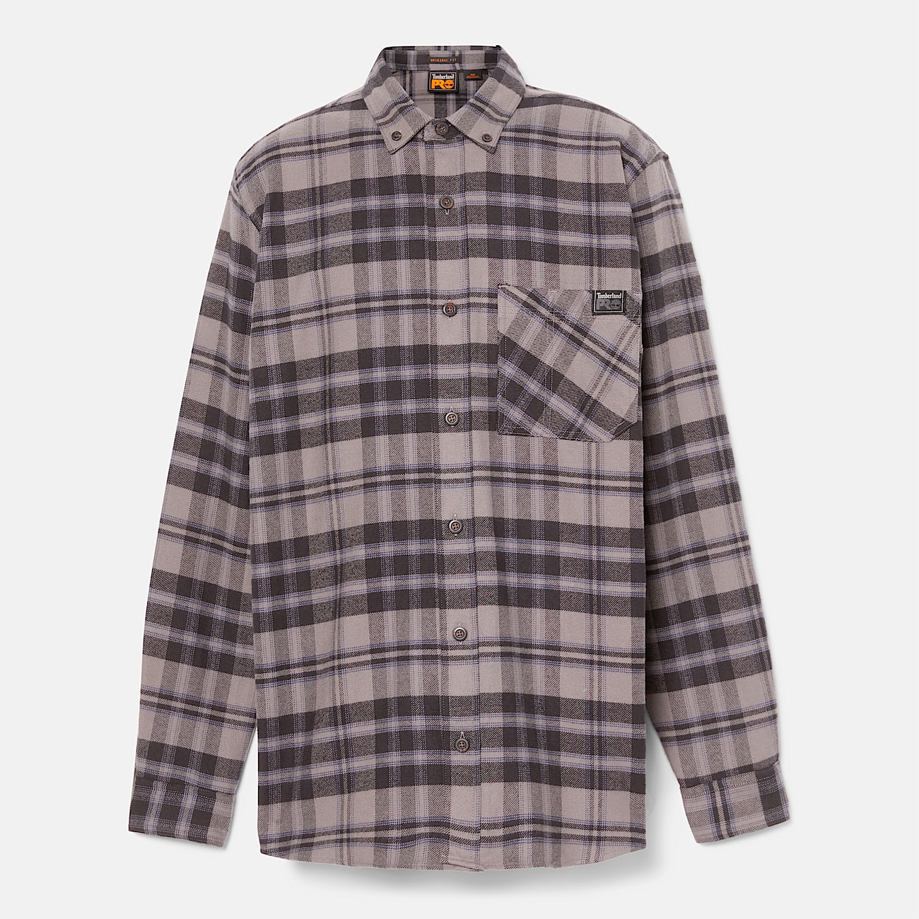 Men's Timberland PRO® Woodfort Midweight Flannel Shirt - 6