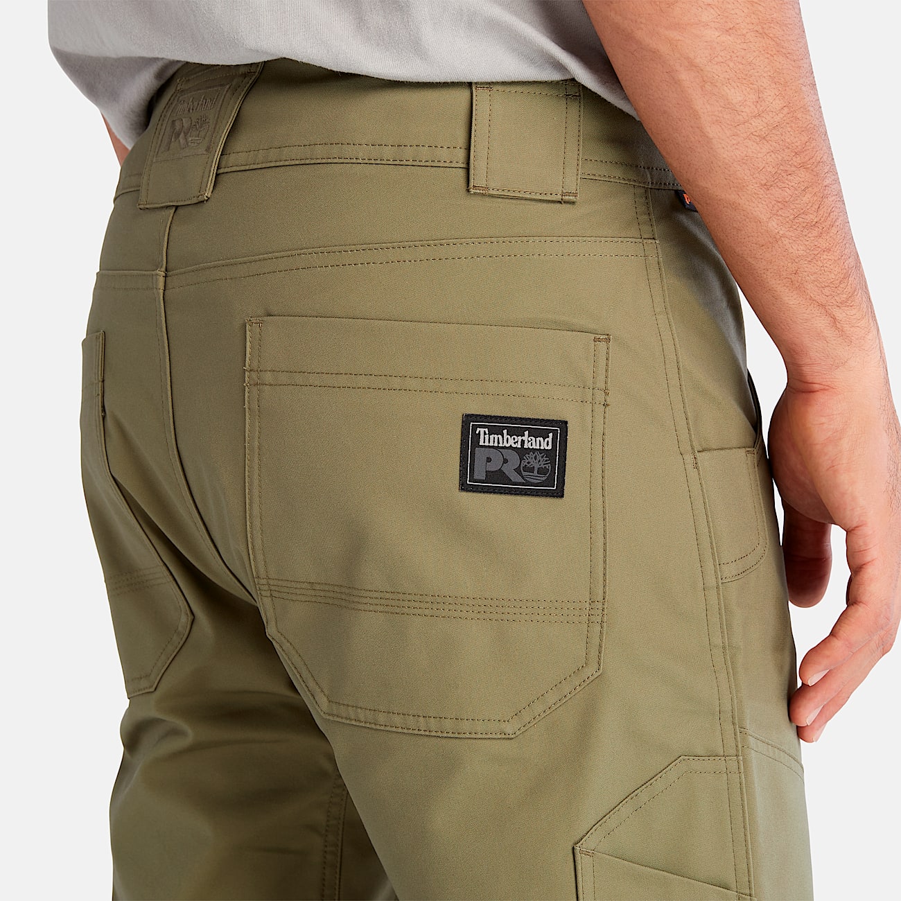 Mens Timberland PRO Morphix AthleticFit Carpenter Pant TBL Burnt Olive ALT7