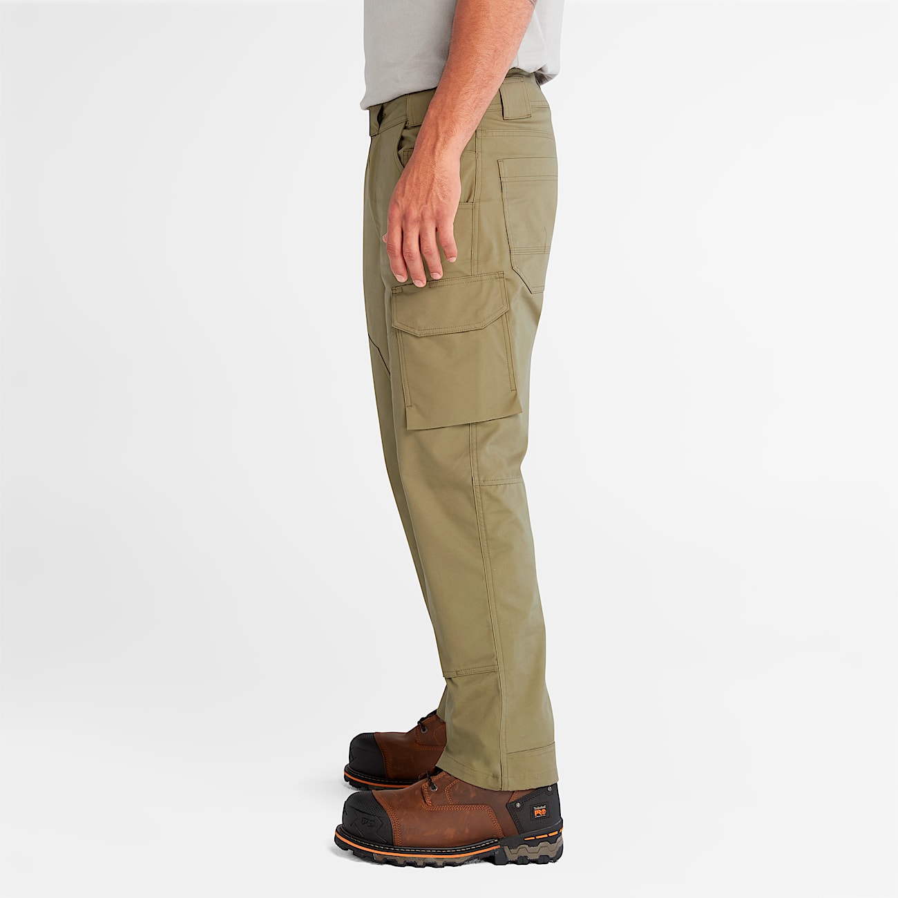 Mens Timberland PRO Morphix AthleticFit Carpenter Pant TBL Burnt Olive ALT8