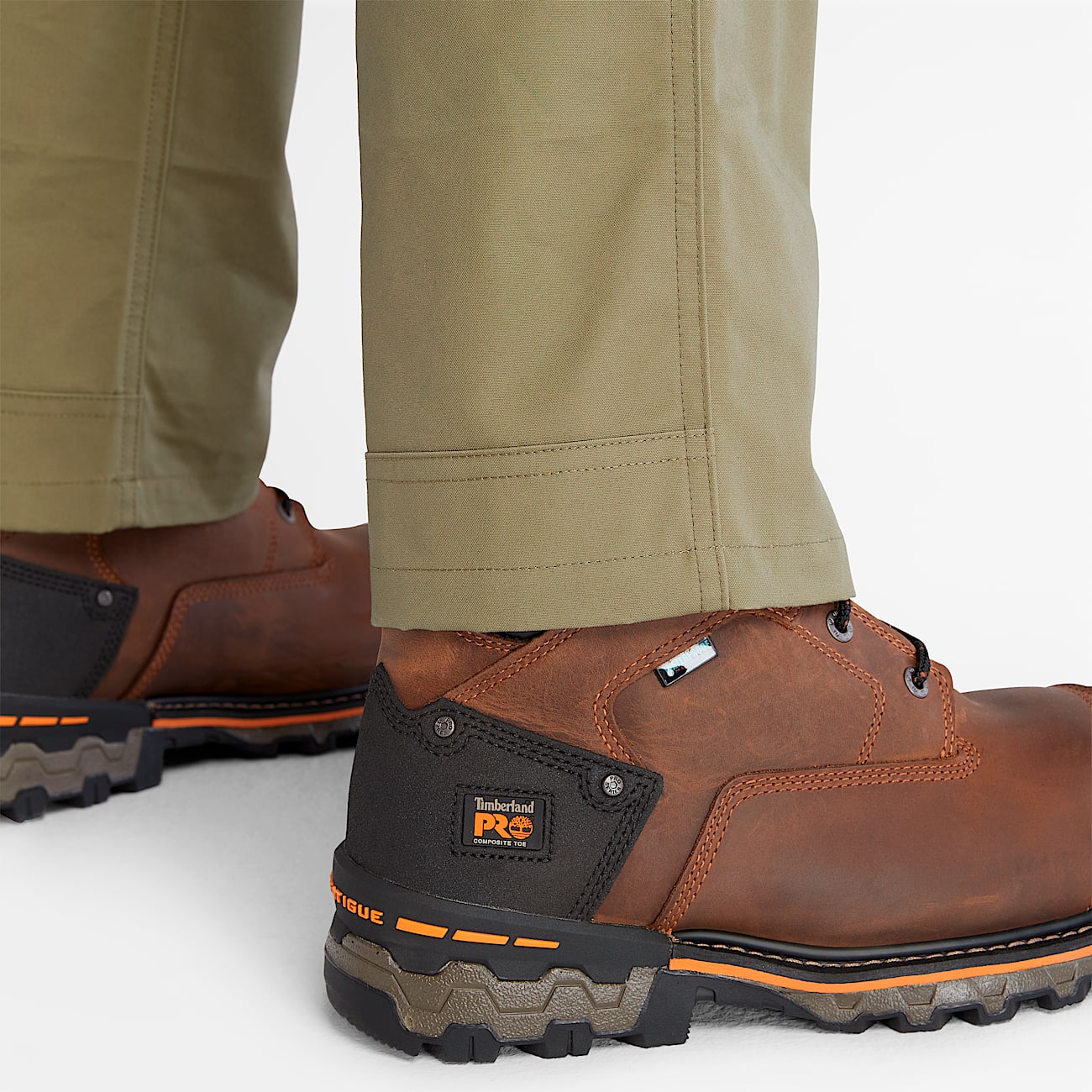 Mens Timberland PRO Morphix AthleticFit Carpenter Pant TBL Burnt Olive ALT2