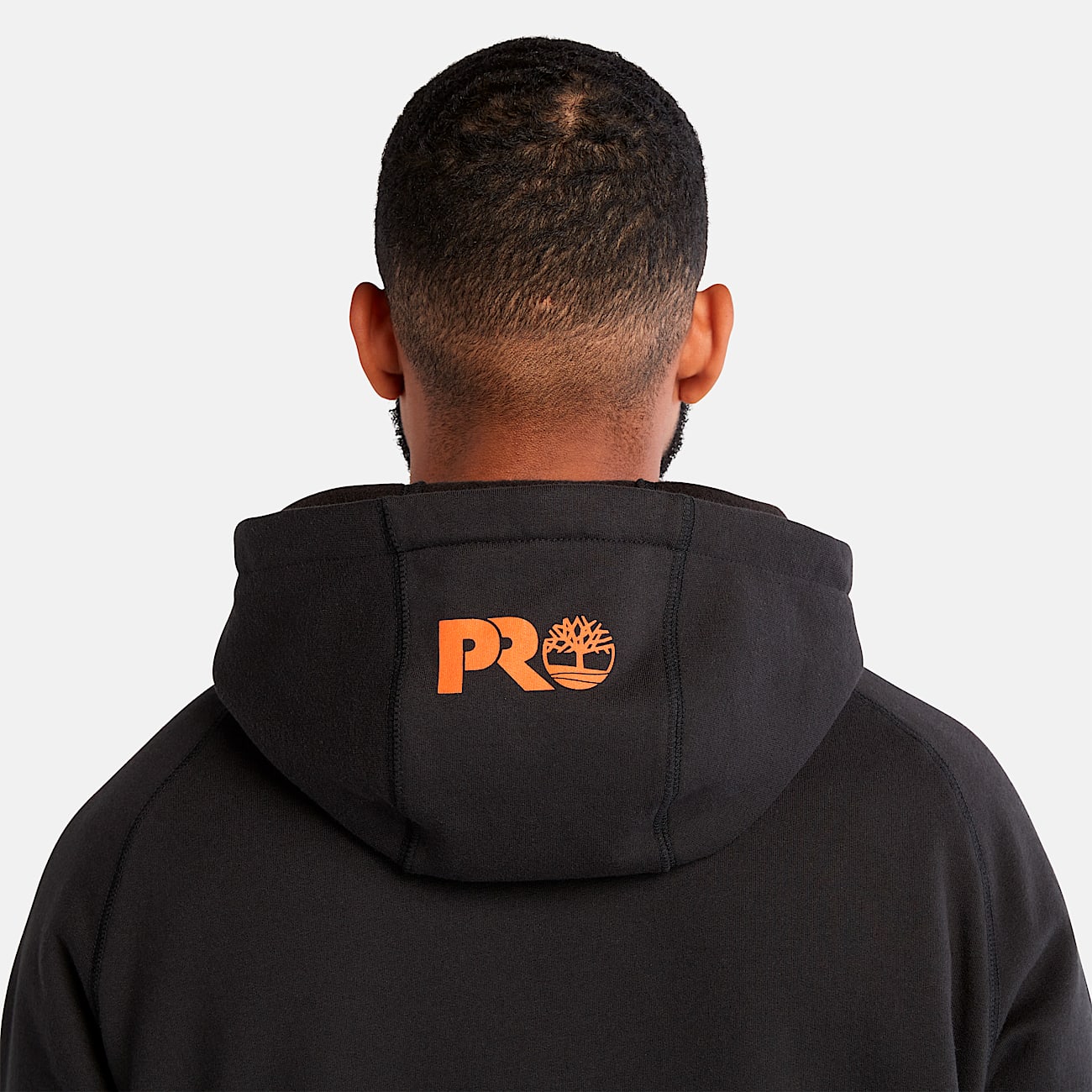 Mens Timberland PRO Hood Honcho Sport ZipFront Hoodie TBL Black ALT5